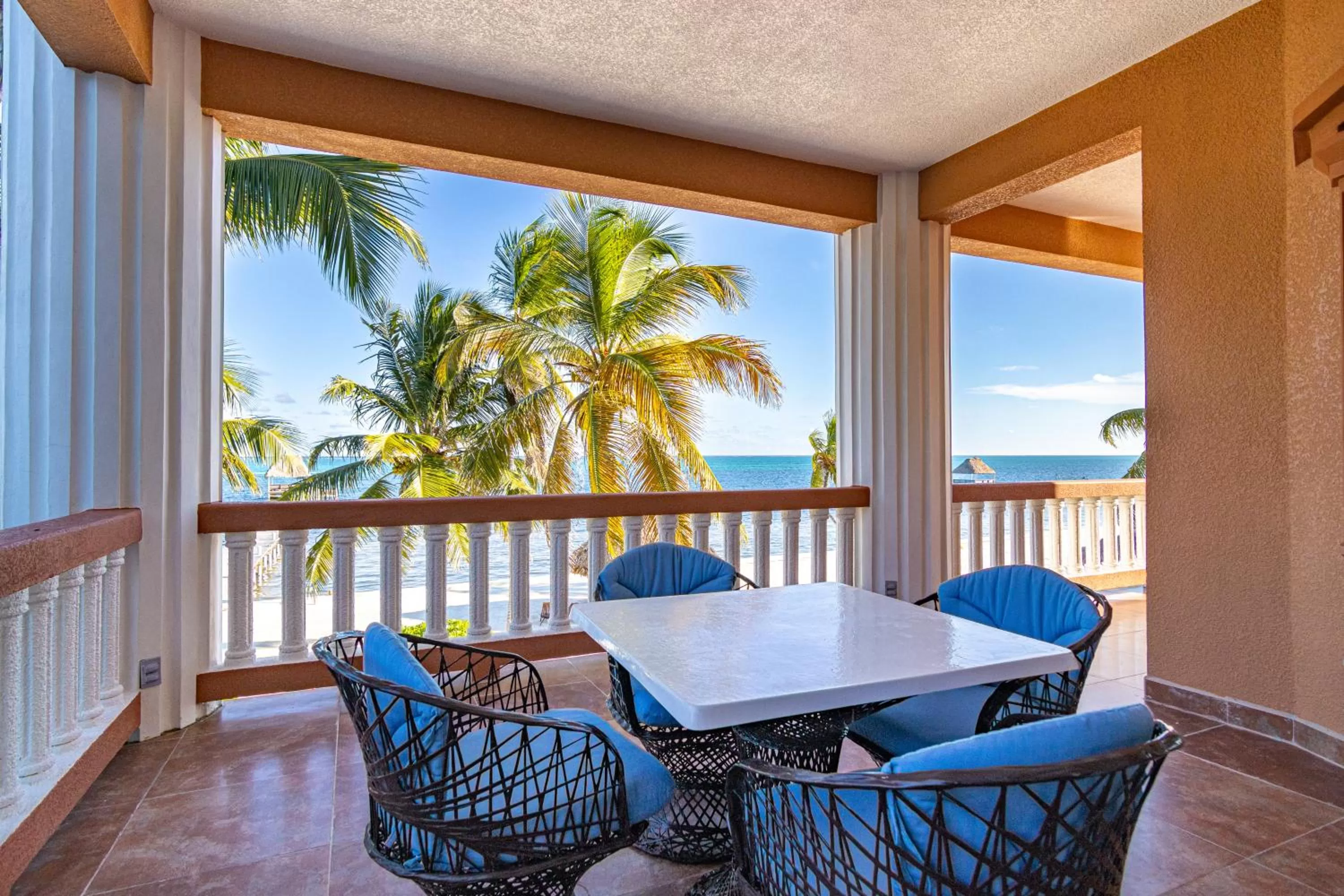 Patio in Lighthouse Beach Villas