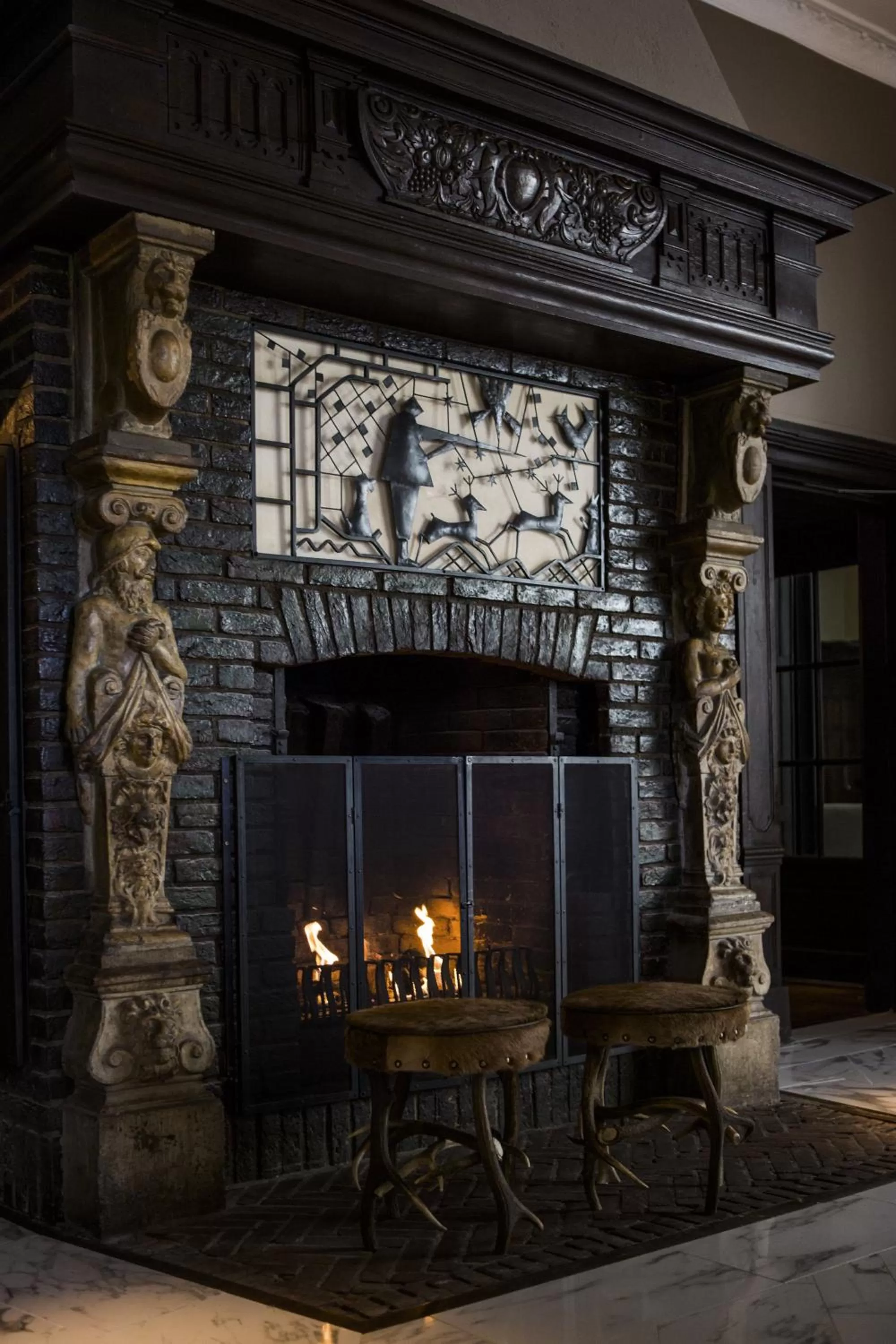 Lounge or bar in Kasteel Kerckebosch