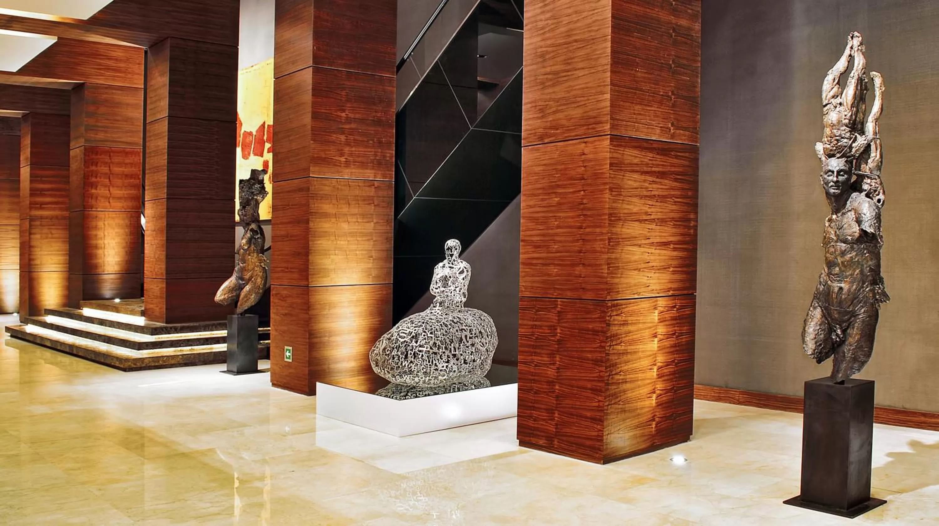 Lobby or reception in JW Marriott Hotel Mexico City Santa Fe