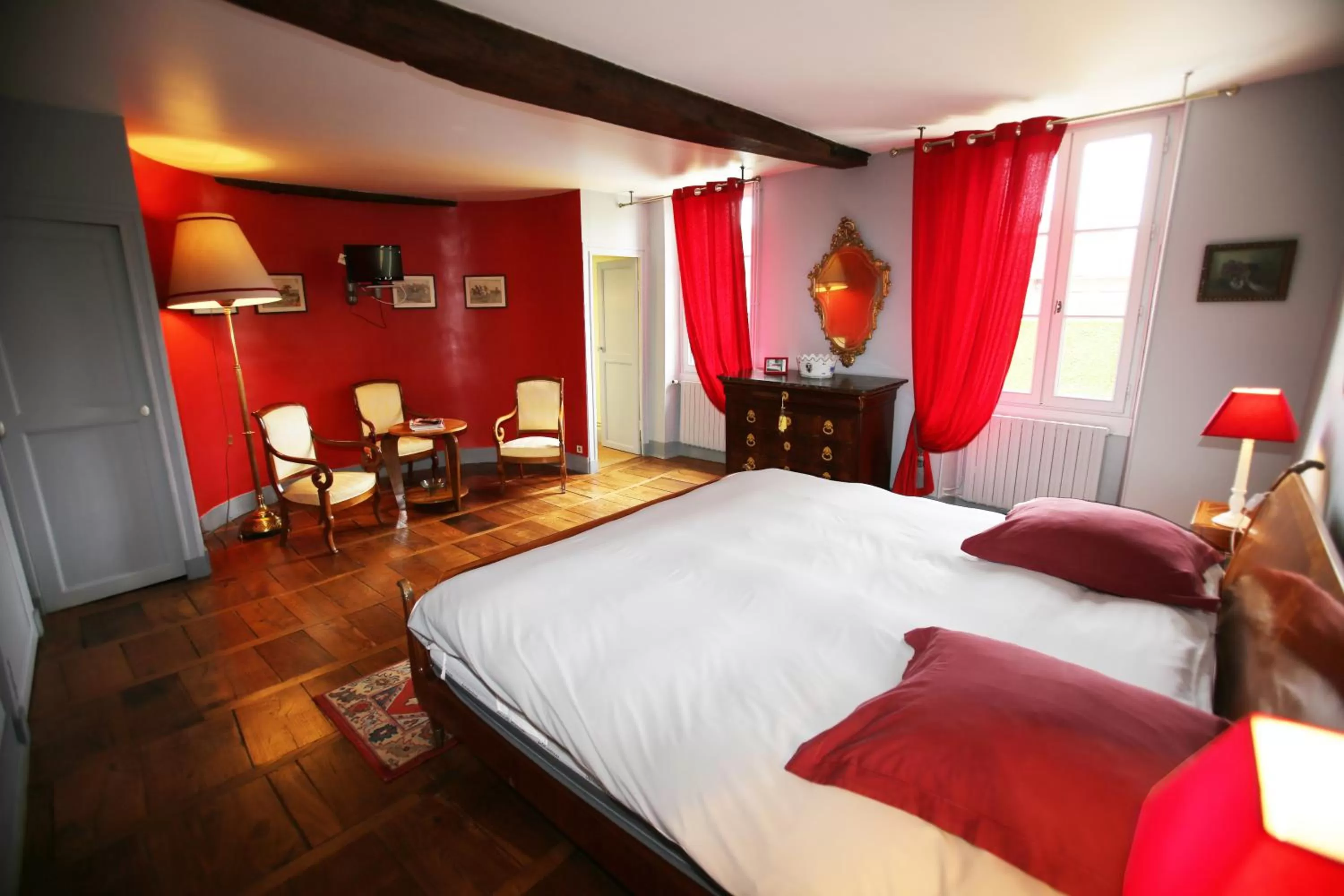 Photo of the whole room, Bed in Chambres d'Hôtes Le Mas