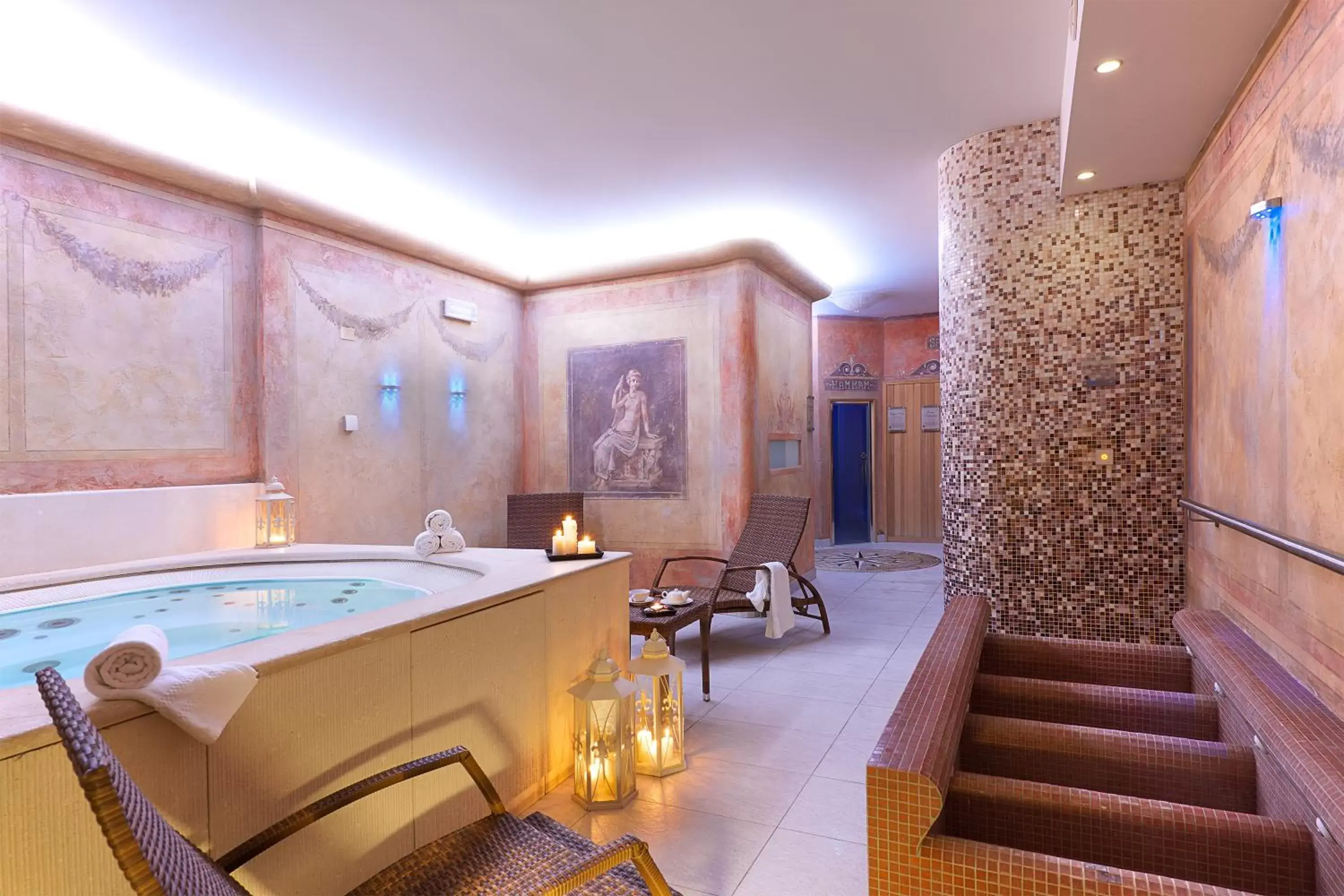 Spa and wellness centre/facilities in Hotel Marco Polo