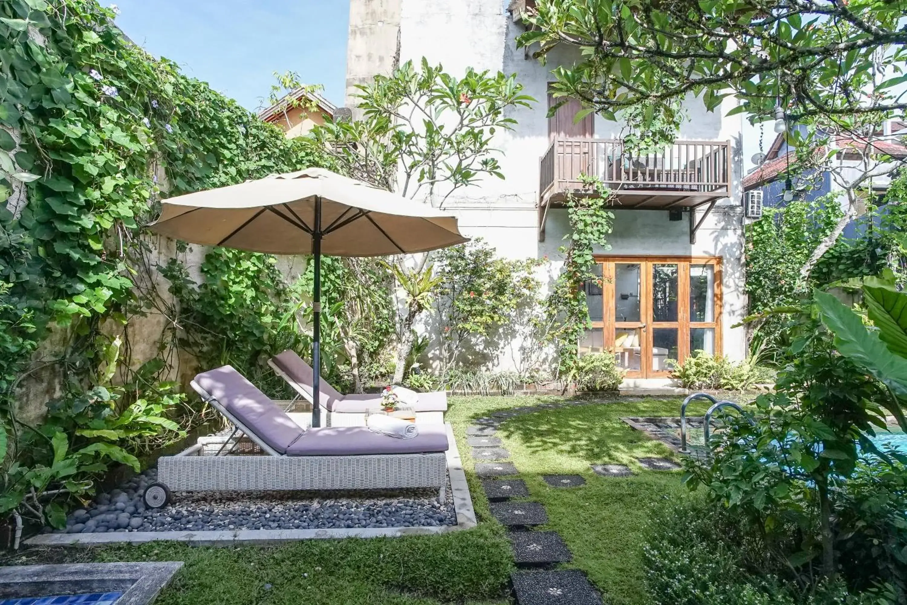 Garden in Villa Puriartha Ubud - CHSE Certified