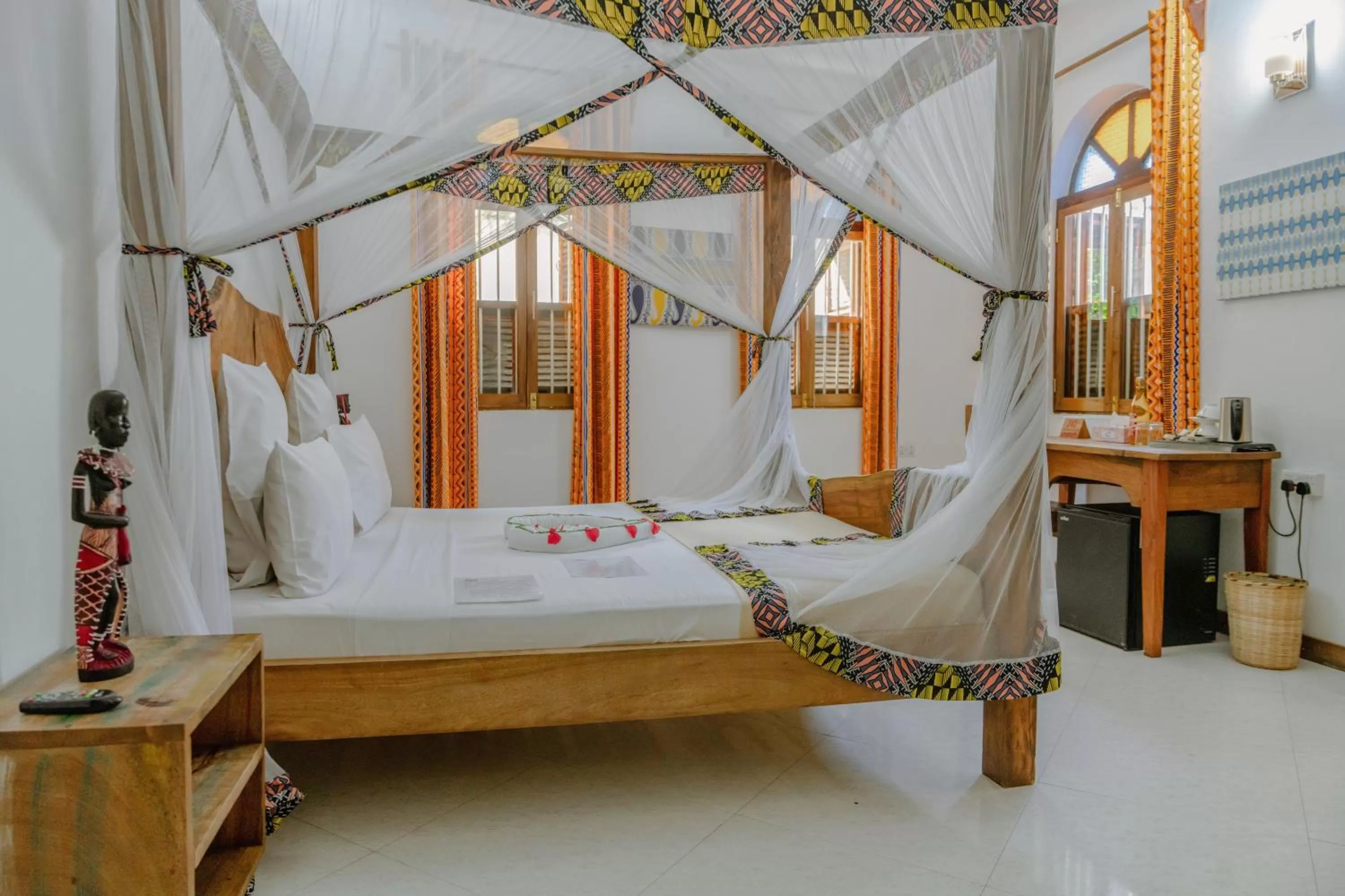 Bedroom, Bed in Shoki Shoki Hotel Stone Town