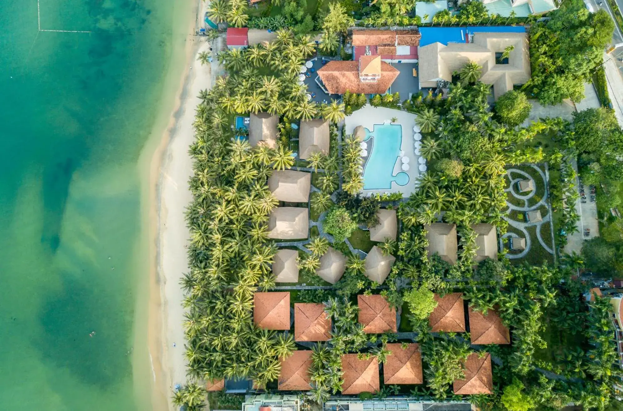 Bird's eye view, Bird's-eye View in L'Azure Resort and Spa