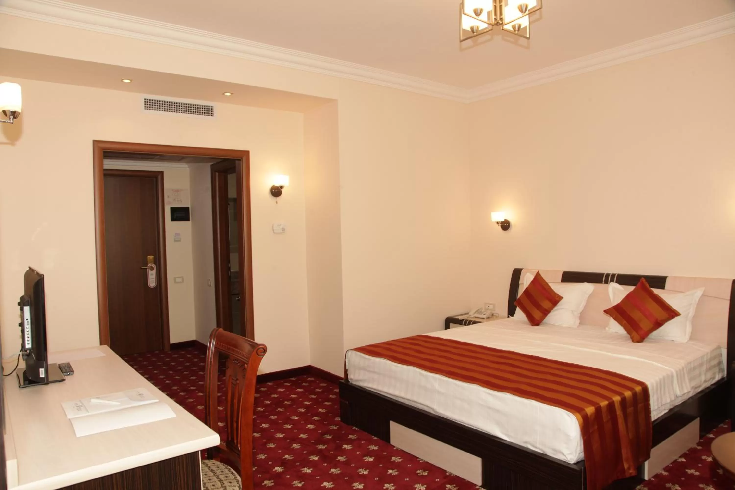 Bed in Artsakh Hotel