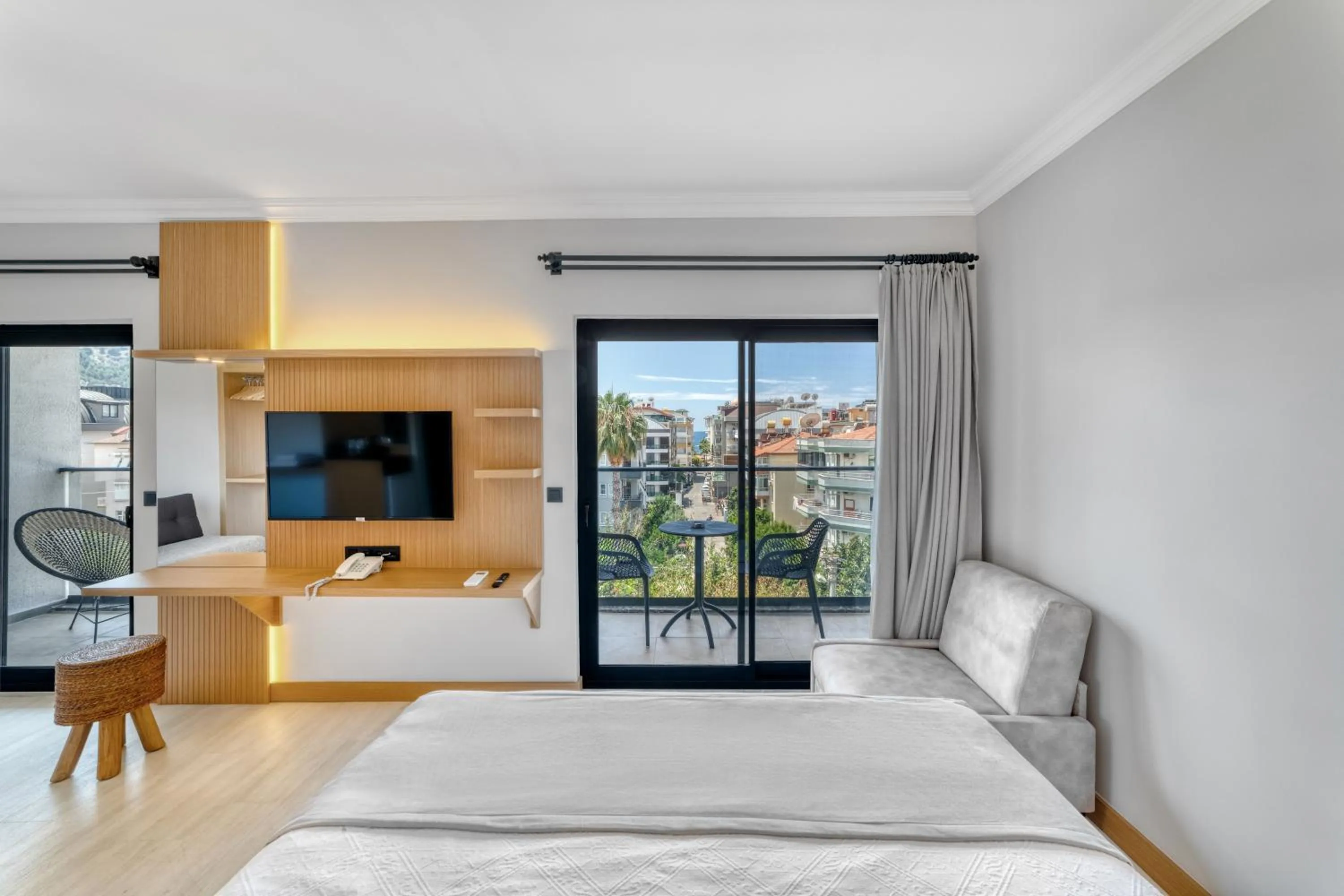 Bed in Hildegard Hotel