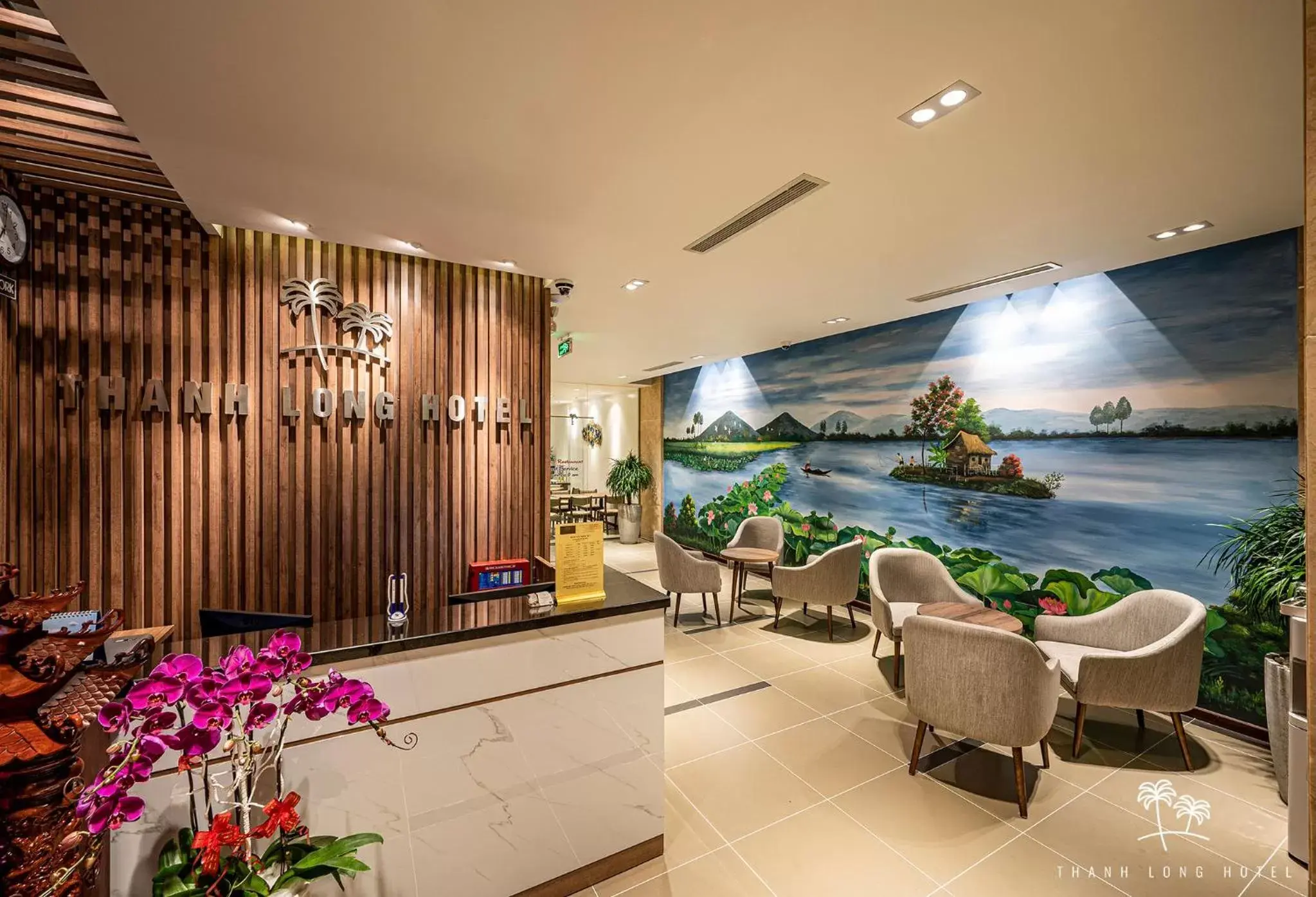 Lobby or reception, Lobby/Reception in Thanh Long Hotel - Bach Dang