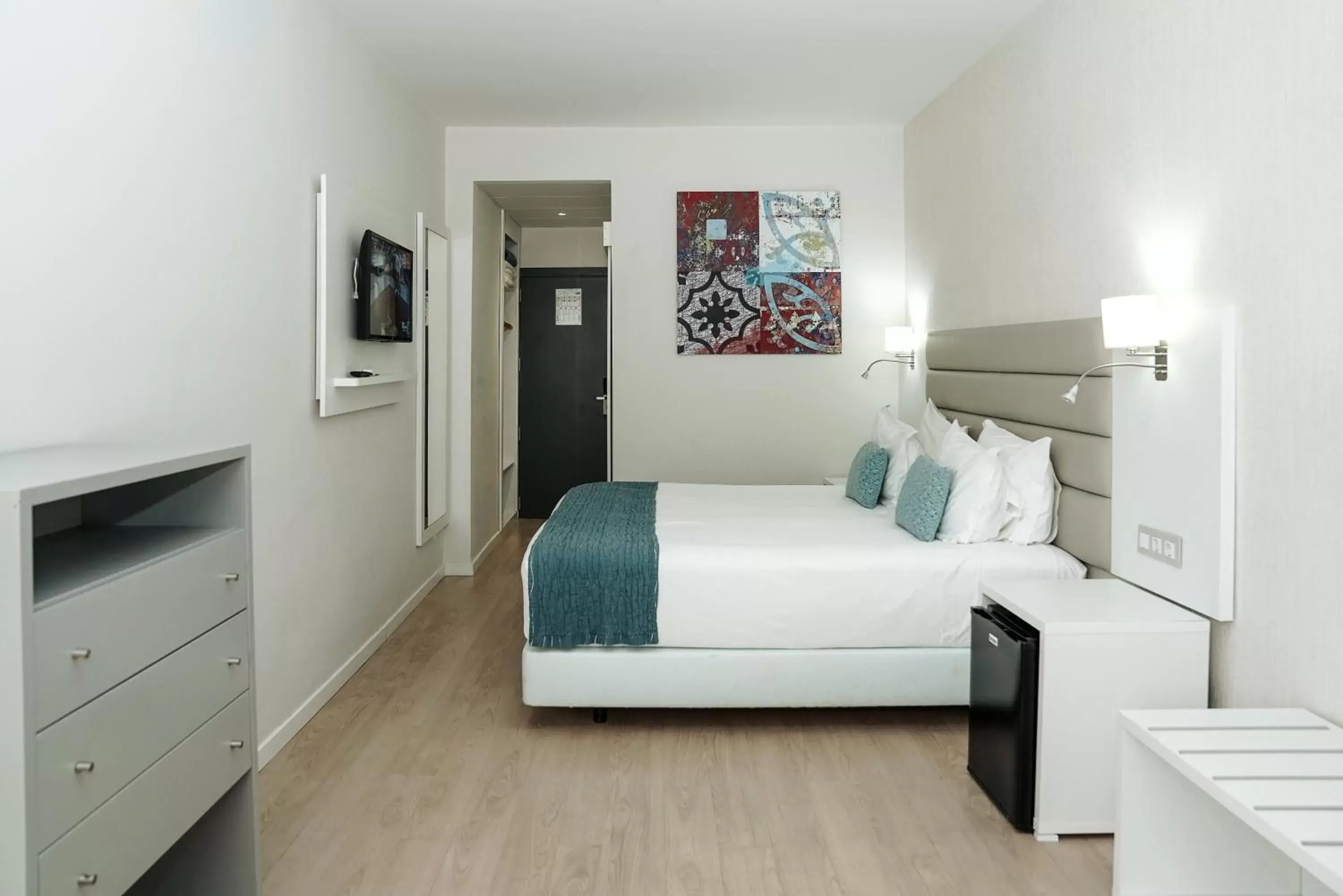 Bedroom, Bed in Carvi Beach Hotel Bedroom, Bed in Carvi Beach Hotel