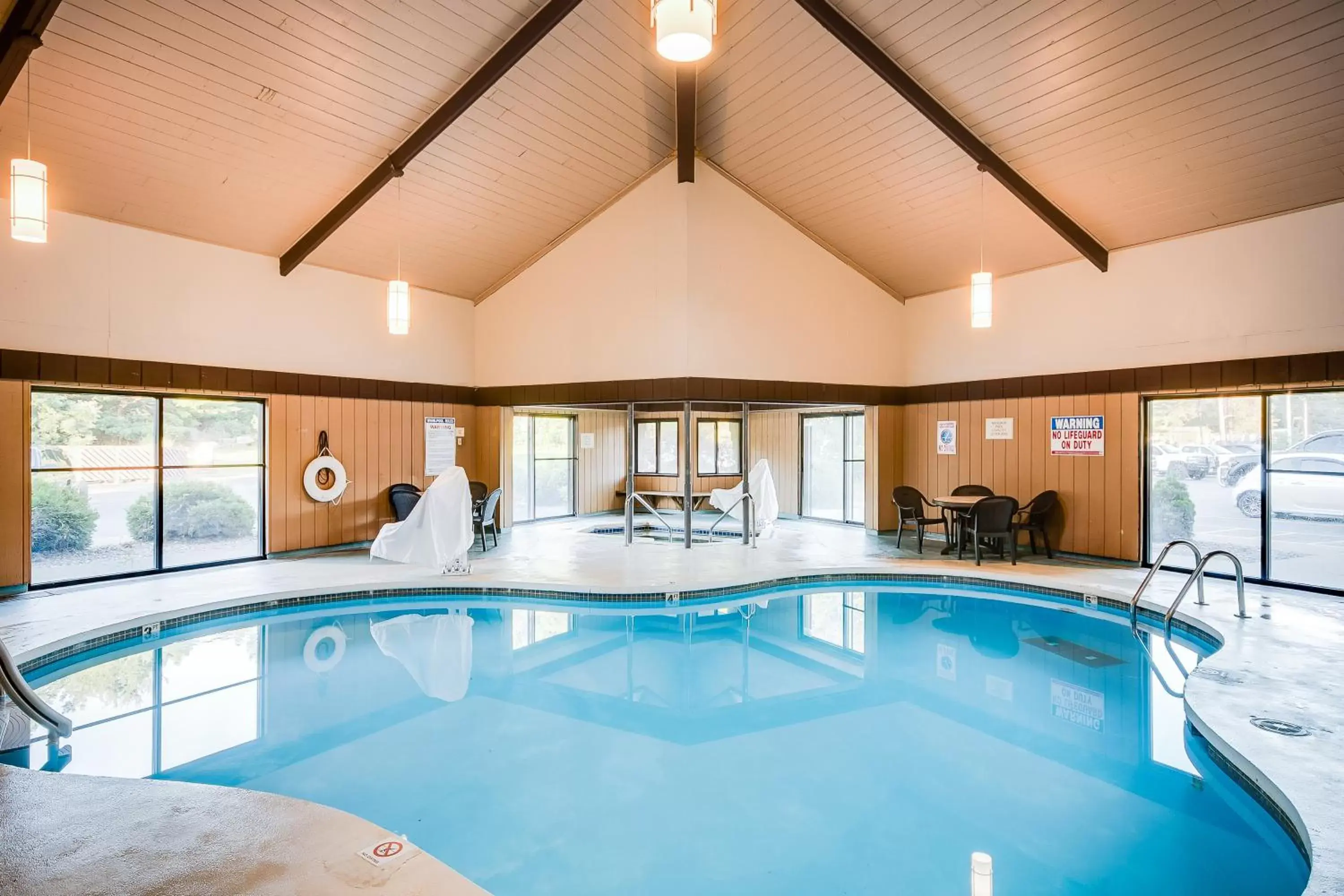 Swimming Pool in SureStay Plus Hotel by Best Western Black River Falls
