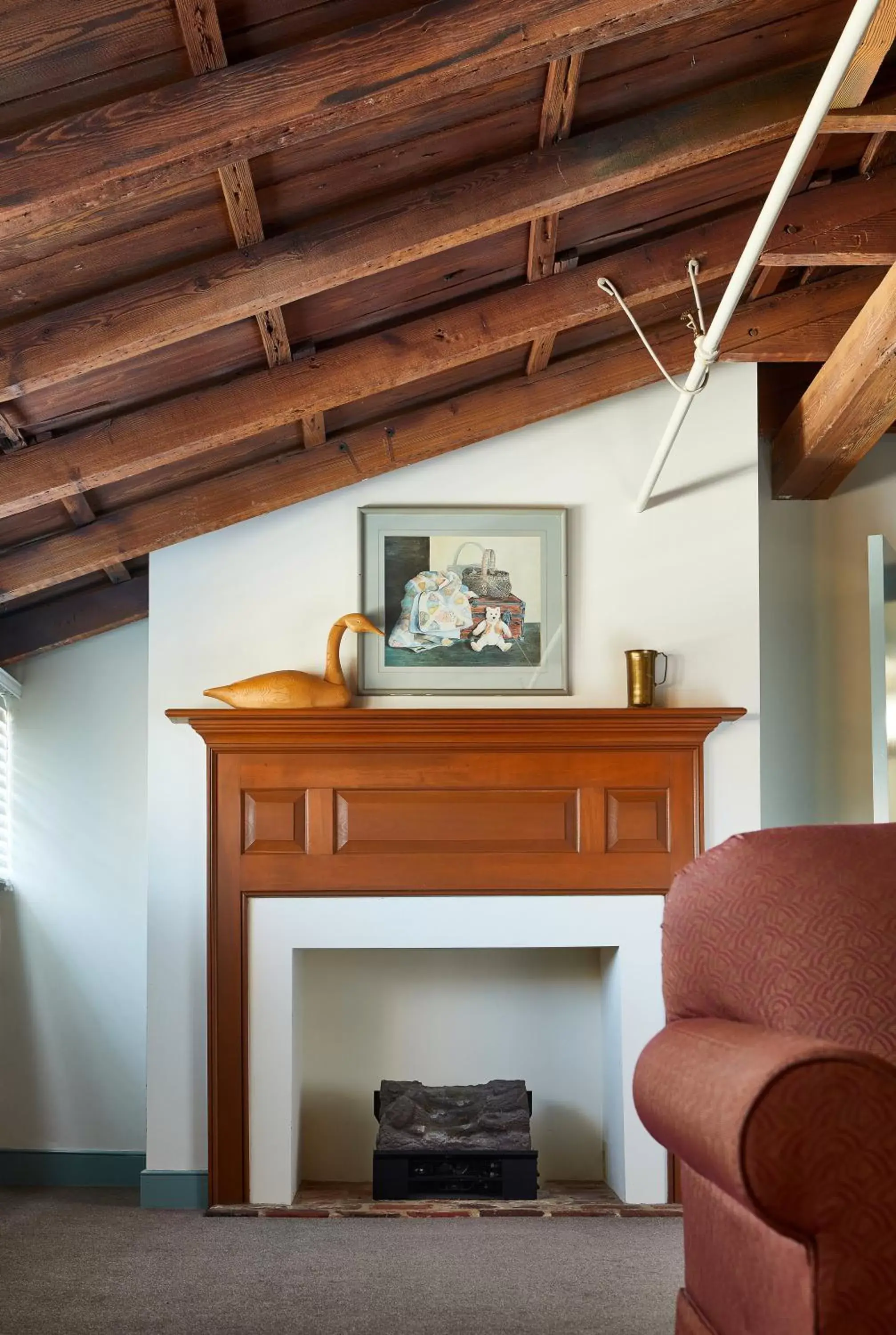 Decorative detail, TV/Entertainment Center in The Historic Brookstown Inn, Trademark Collection by Wyndham