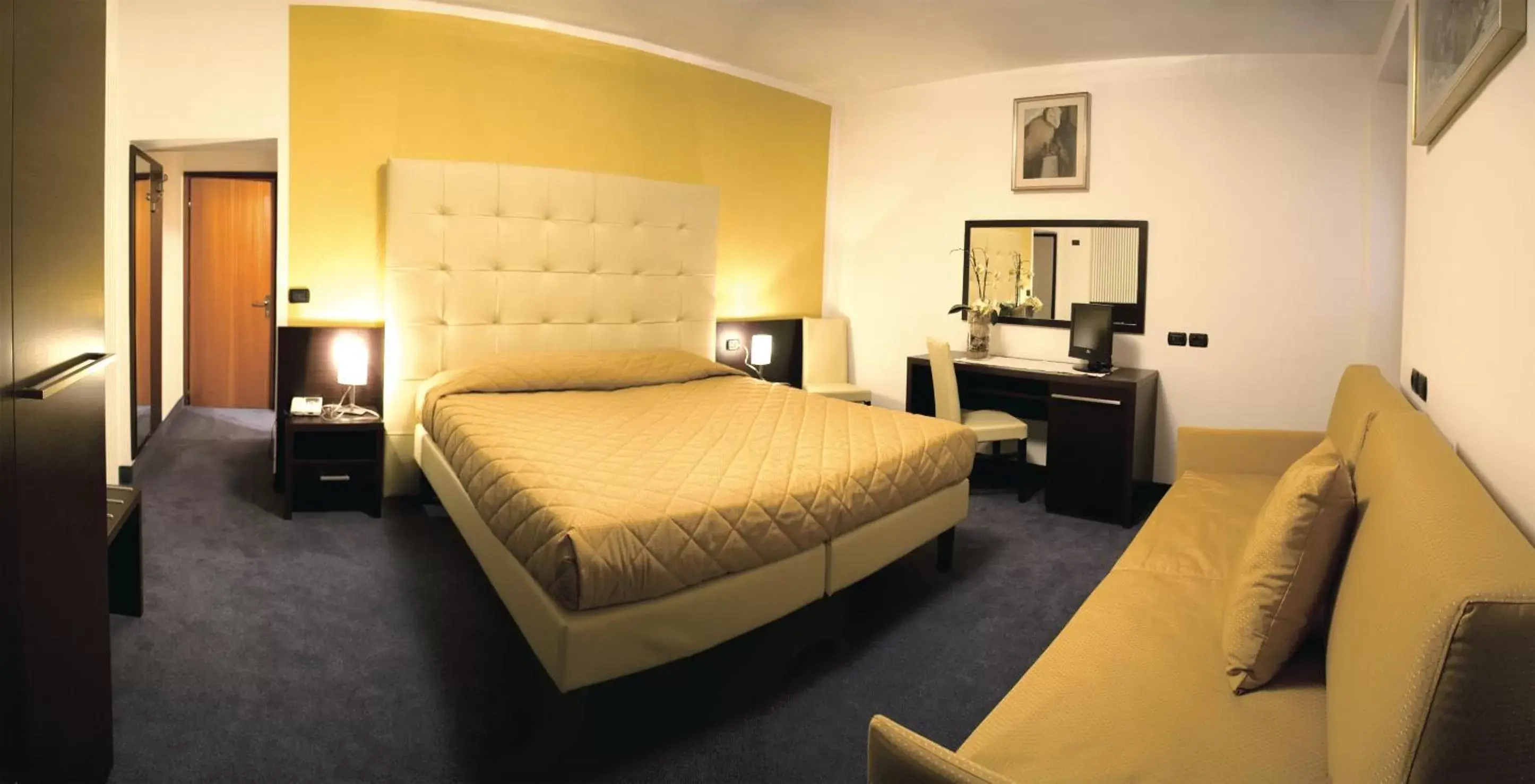 Bed in Hotel Ferrovia