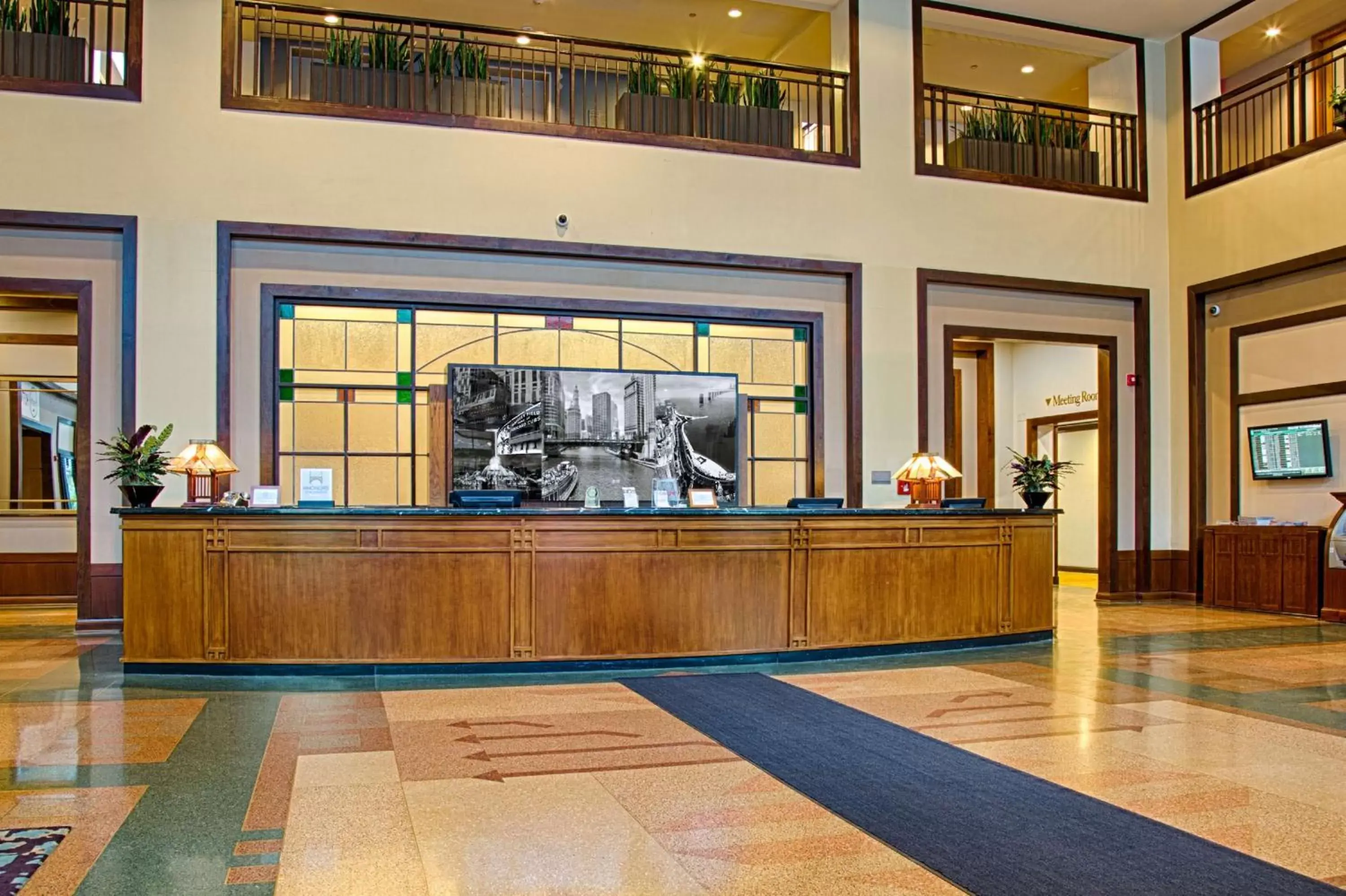 Lobby or reception, Lobby/Reception in Embassy Suites by Hilton Chicago O'Hare Rosemont