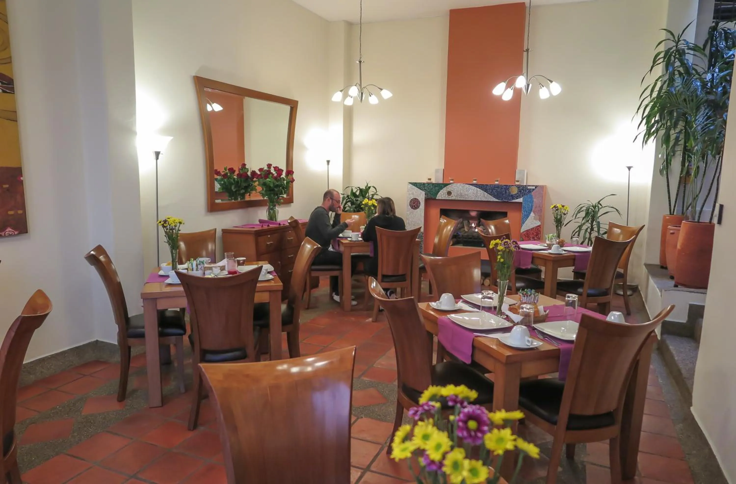 Food and drinks in Hotel Casa Deco