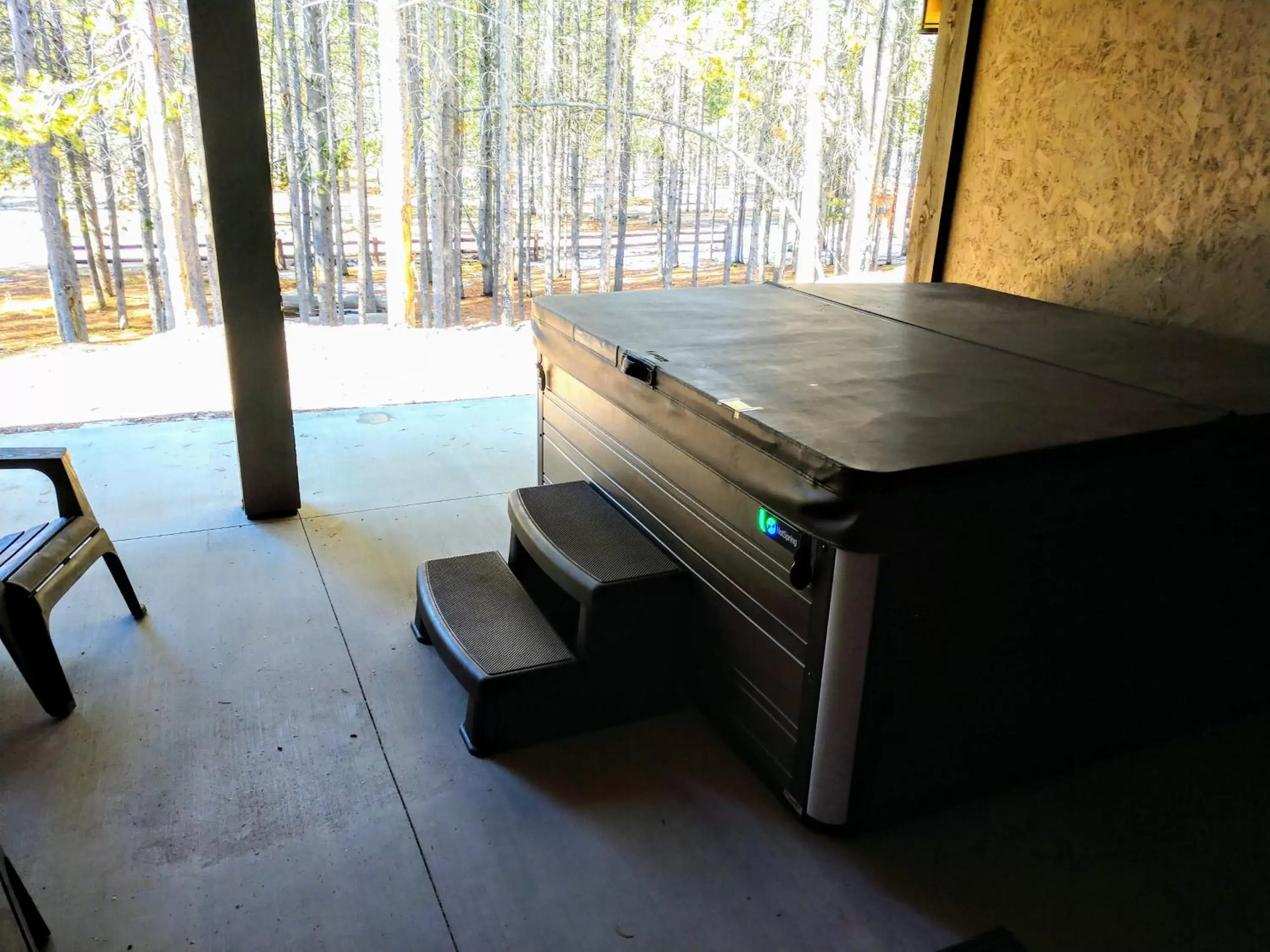 Patio in Sawtelle Mountain Resort