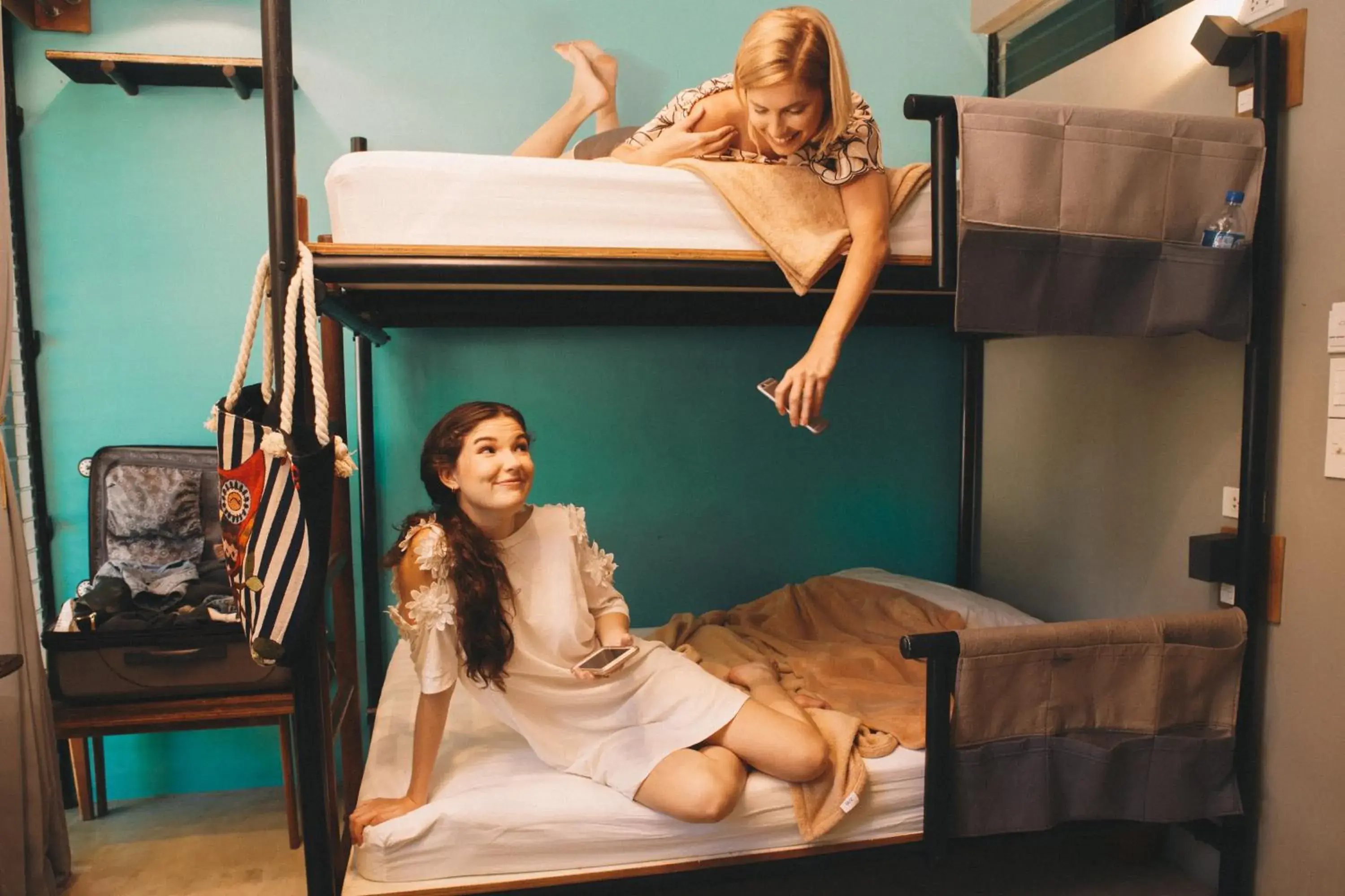 bunk bed, Guests in Spin Designer Hostel - El Nido