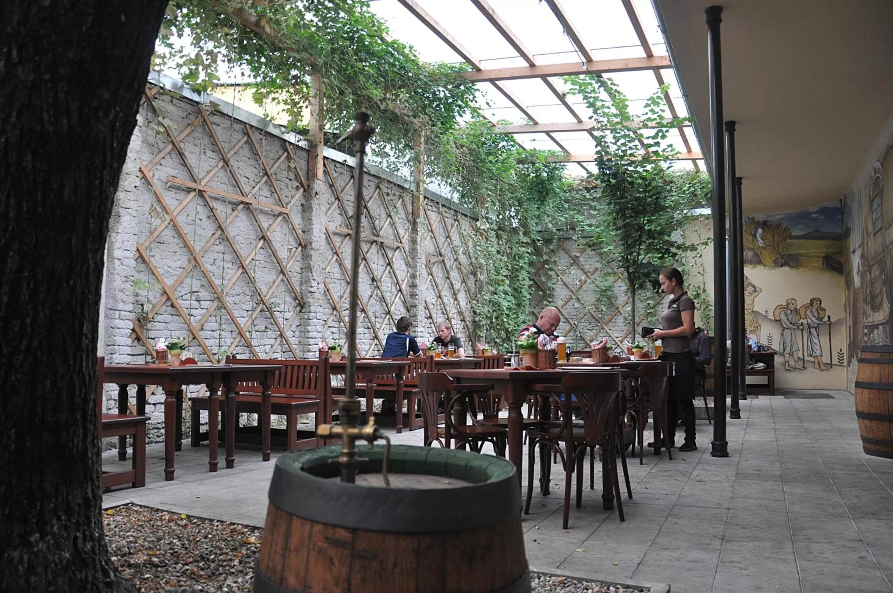 Garden in Pivovar Hotel Na Rychtě