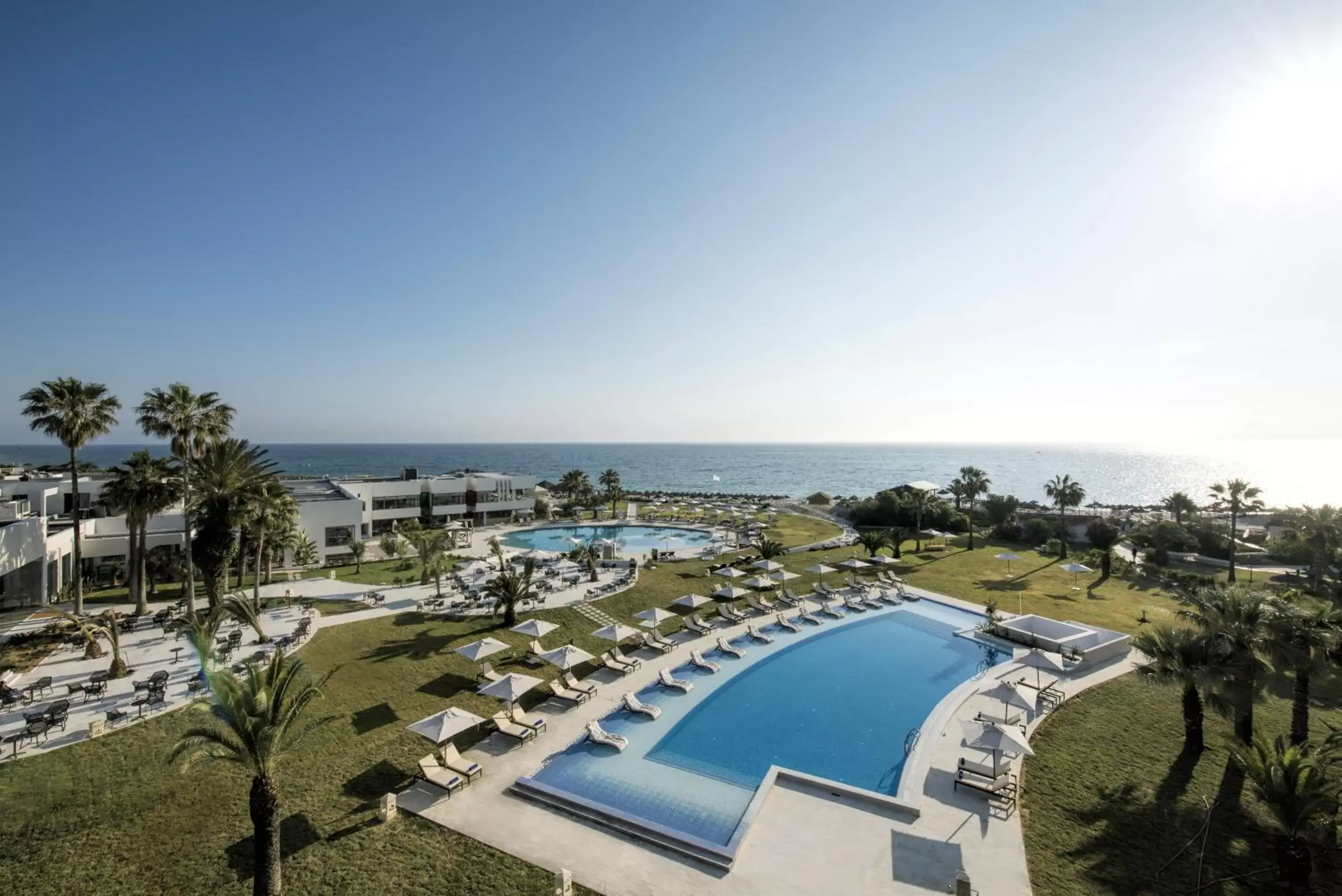 Swimming pool in Iberostar Selection Diar El Andalous Swimming pool in Iberostar Selection Diar El Andalous