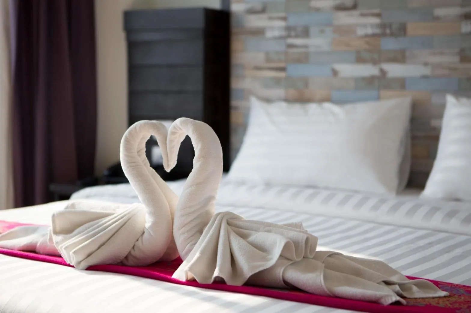 Bed in Serene Residence