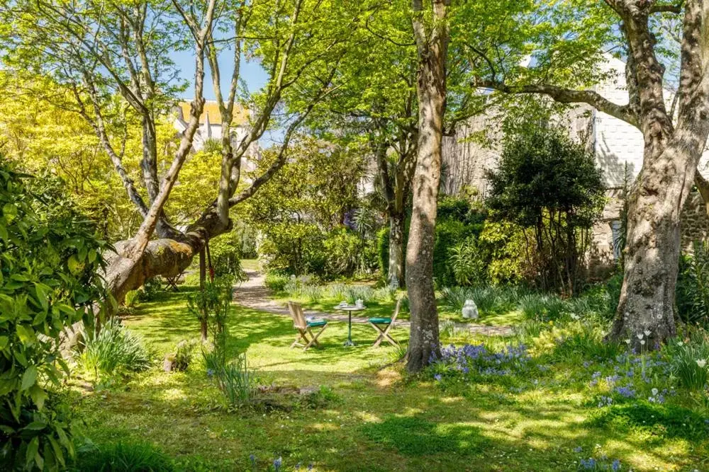 Garden in Hotel de France