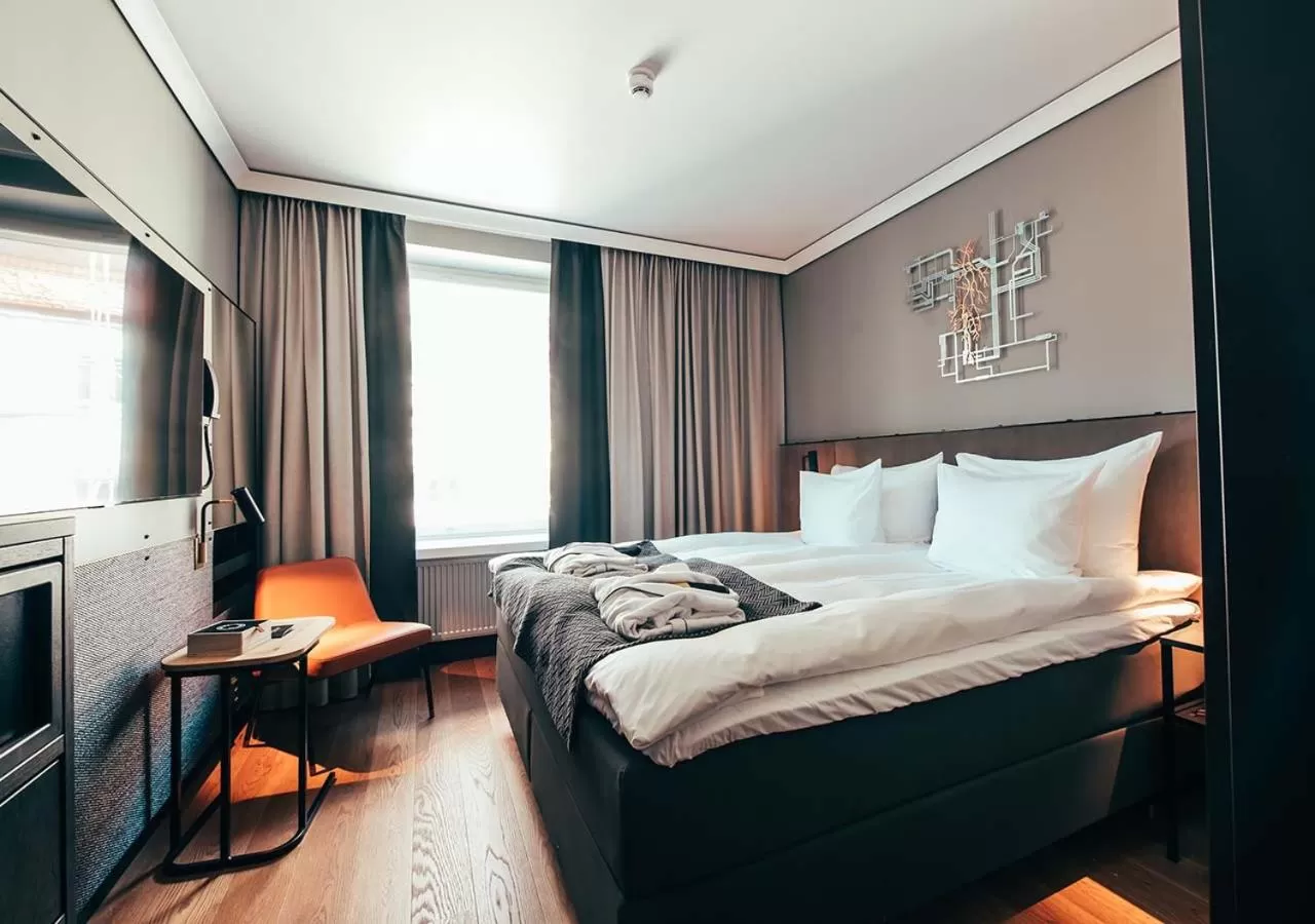 Bedroom, Bed in Clarion Hotel Mestari