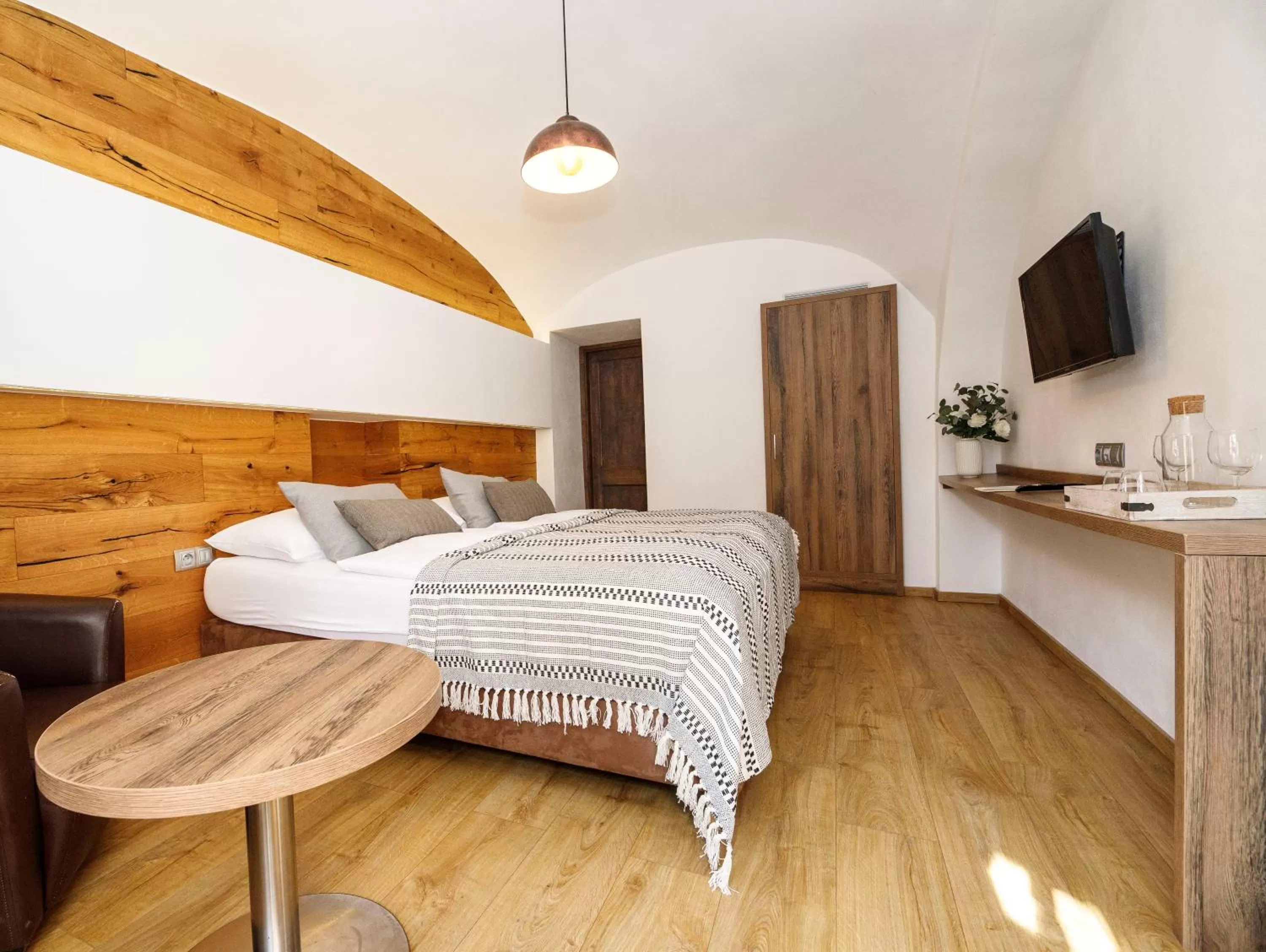 Photo of the whole room, Bed in Dvůr Pecínov