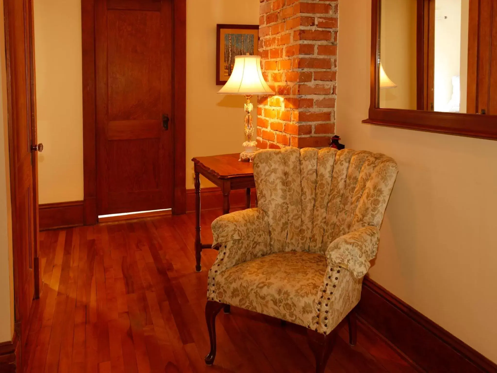 Lobby or reception, Seating Area in Au Virage B&B