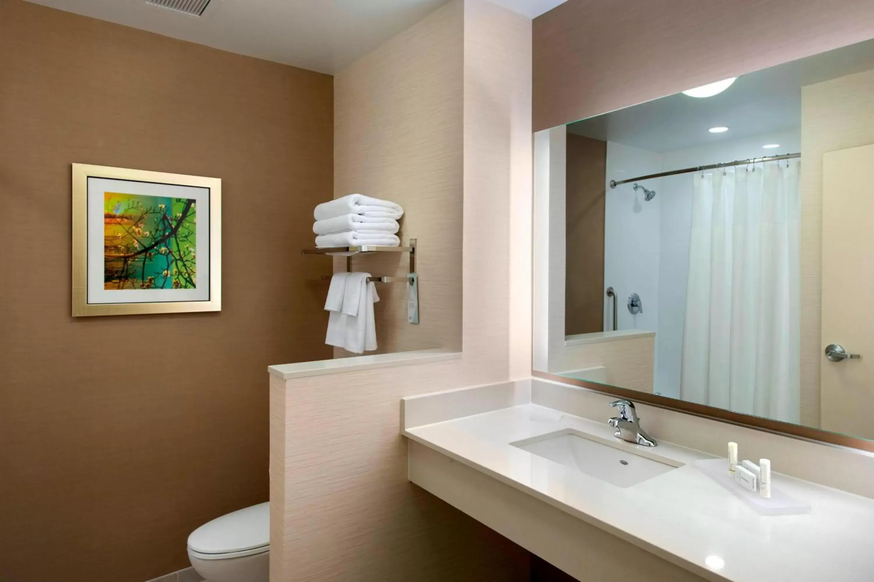 Bathroom in Fairfield Inn & Suites by Marriott Syracuse Carrier Circle
