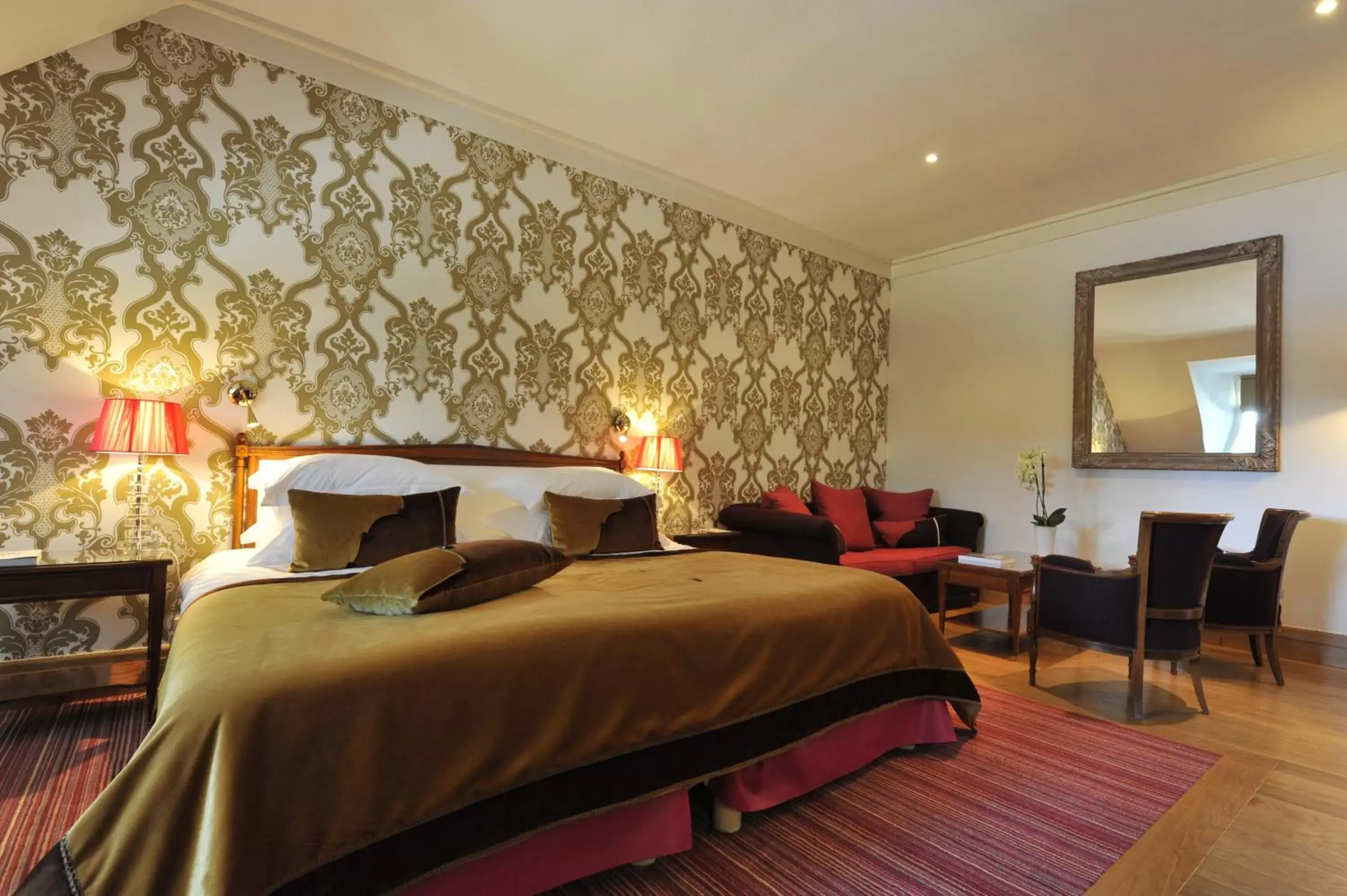 Photo of the whole room, Bed in Hôtel & Spa de La Bretesche