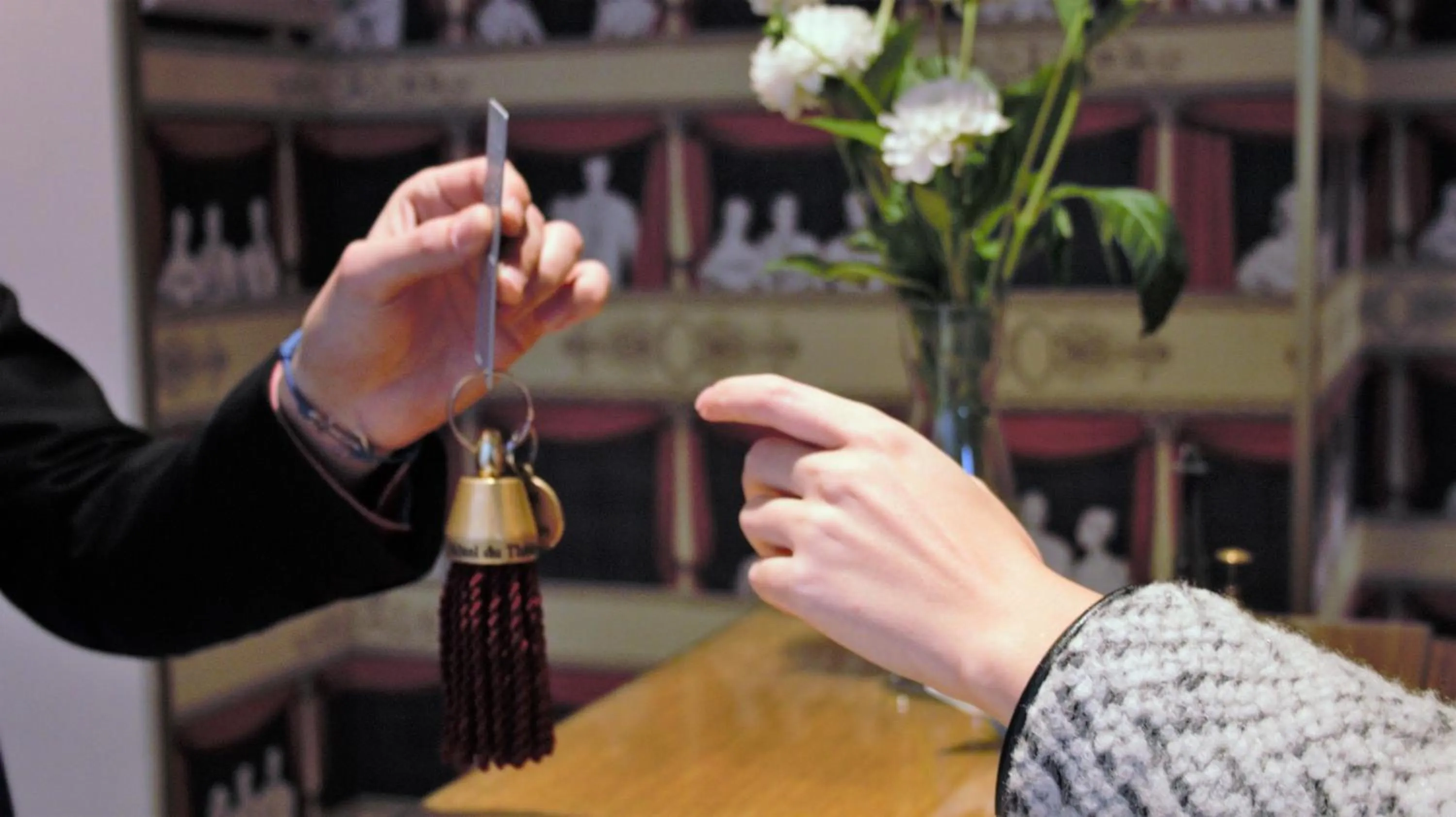 People in Hôtel du Théâtre by Patrick Hayat