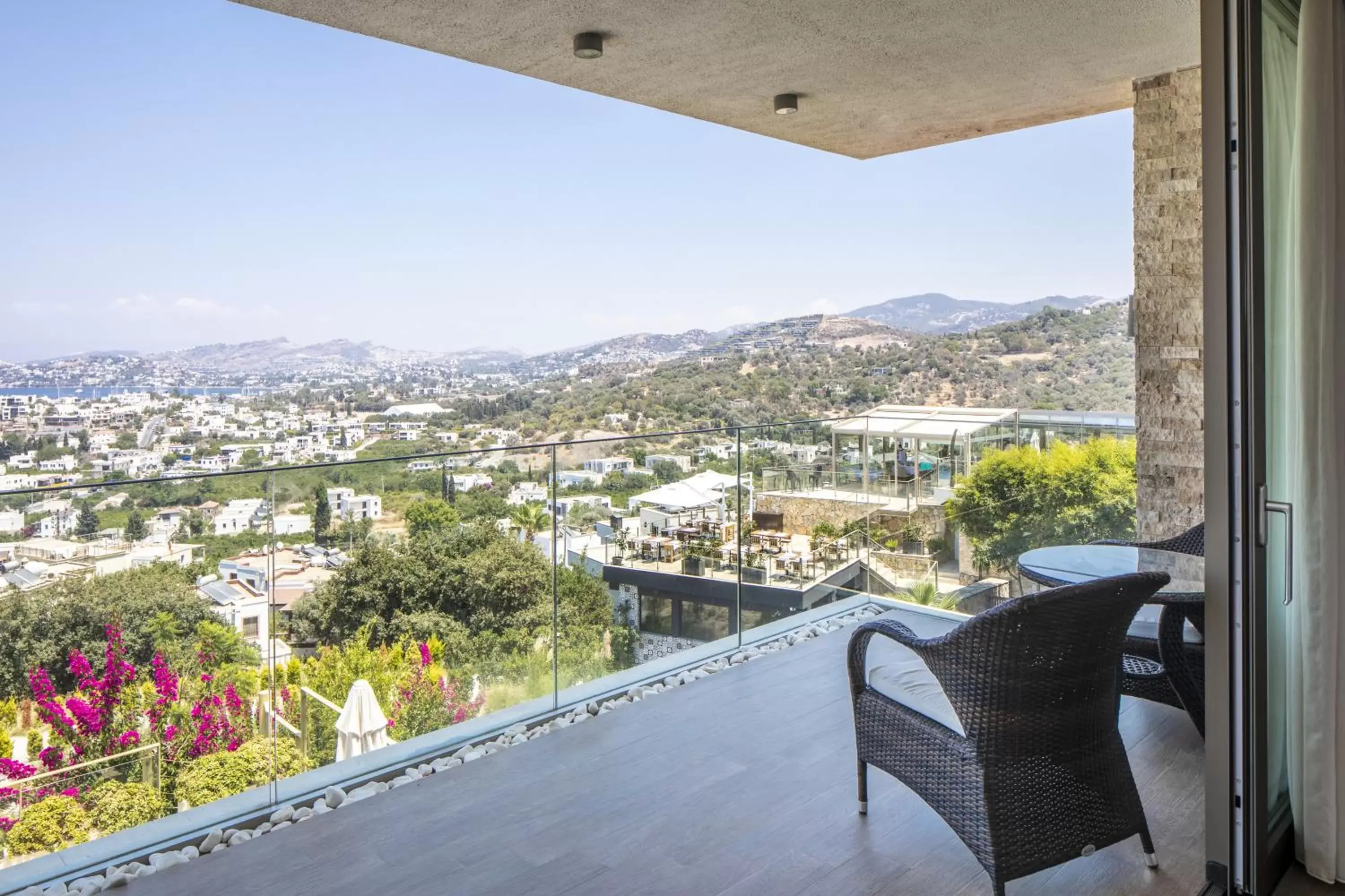 Balcony/Terrace, Mountain View in Spektr Boutique Hotel & Spa