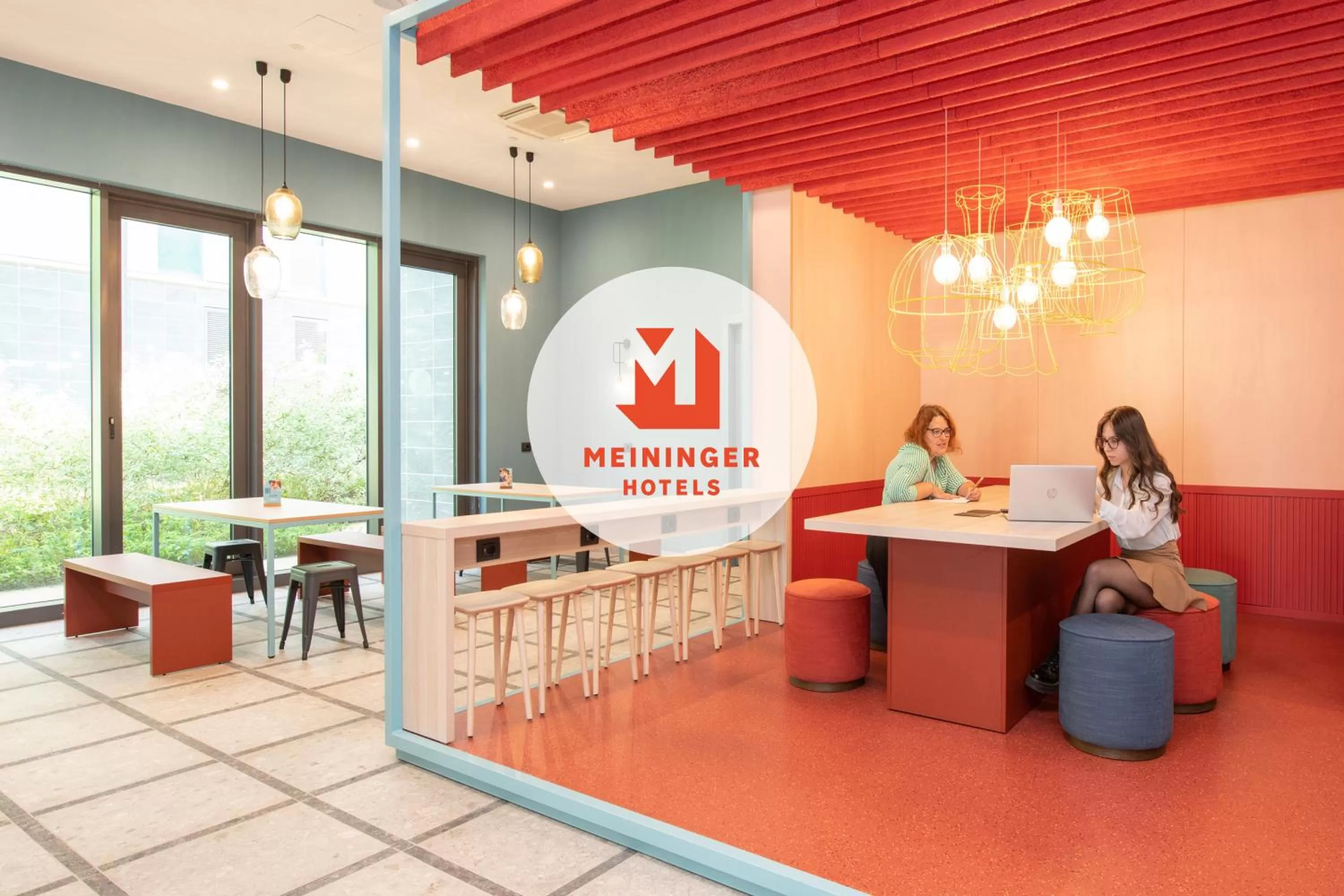 Lobby or reception in MEININGER Venezia Mestre