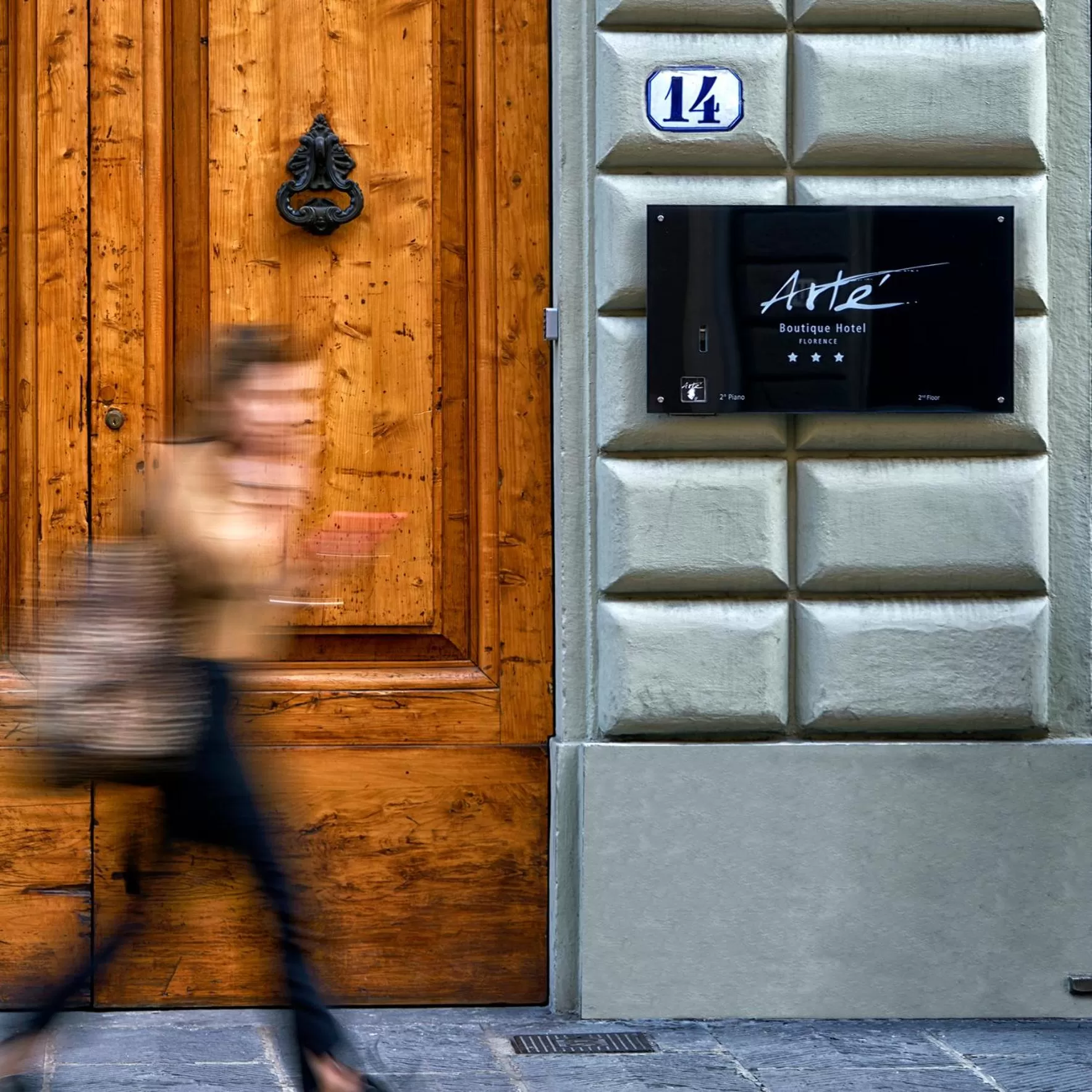 Facade/entrance in Arte' Boutique Hotel