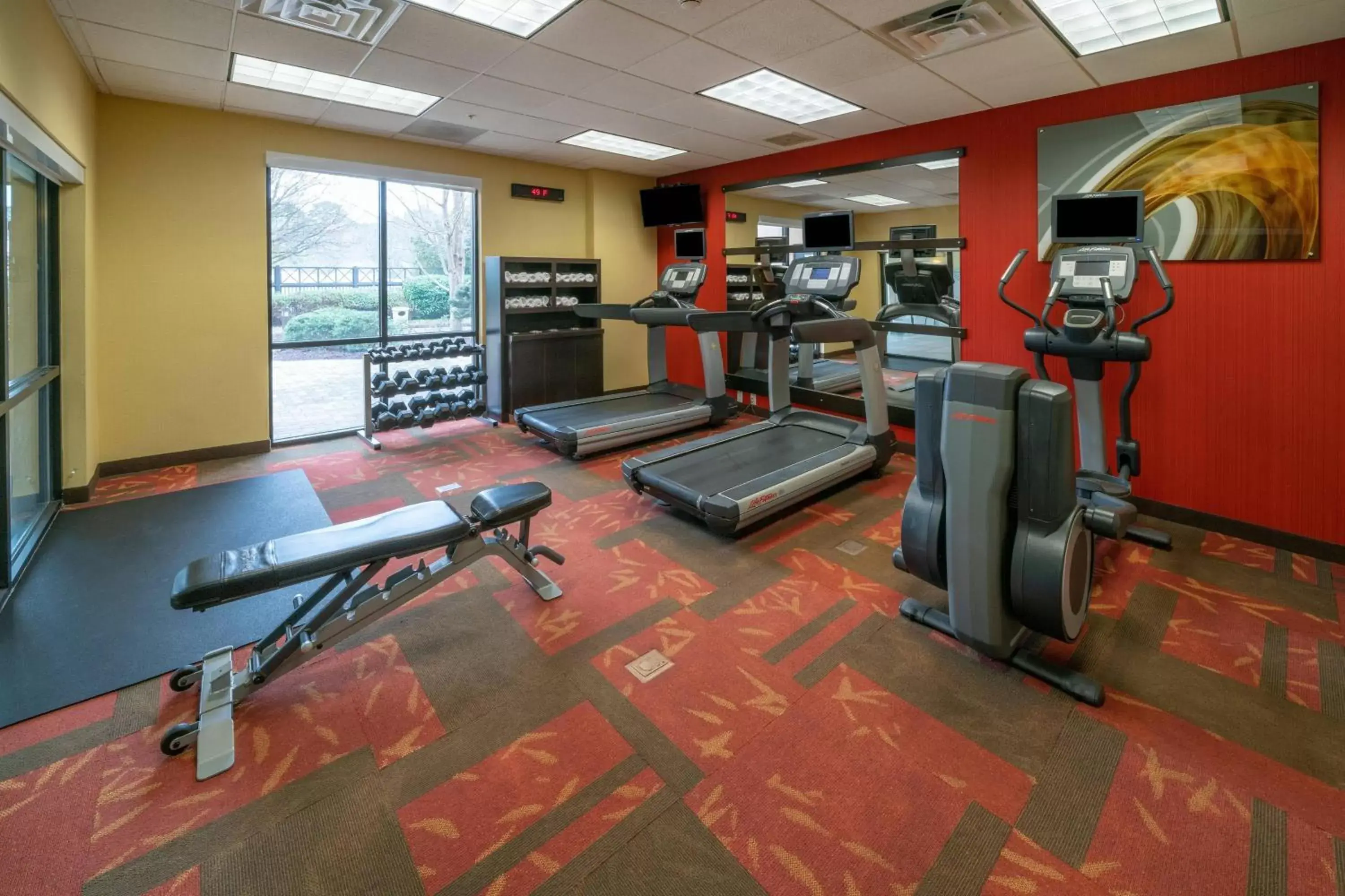 Fitness centre/facilities, Fitness Center/Facilities in Courtyard by Marriott Salisbury