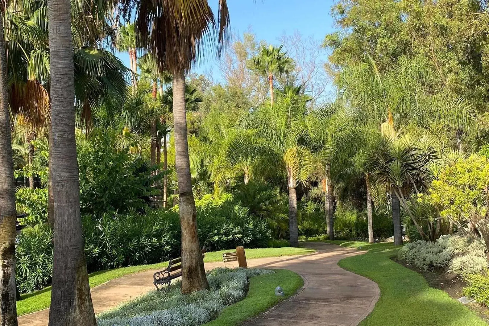 Garden in Alanda Marbella Hotel