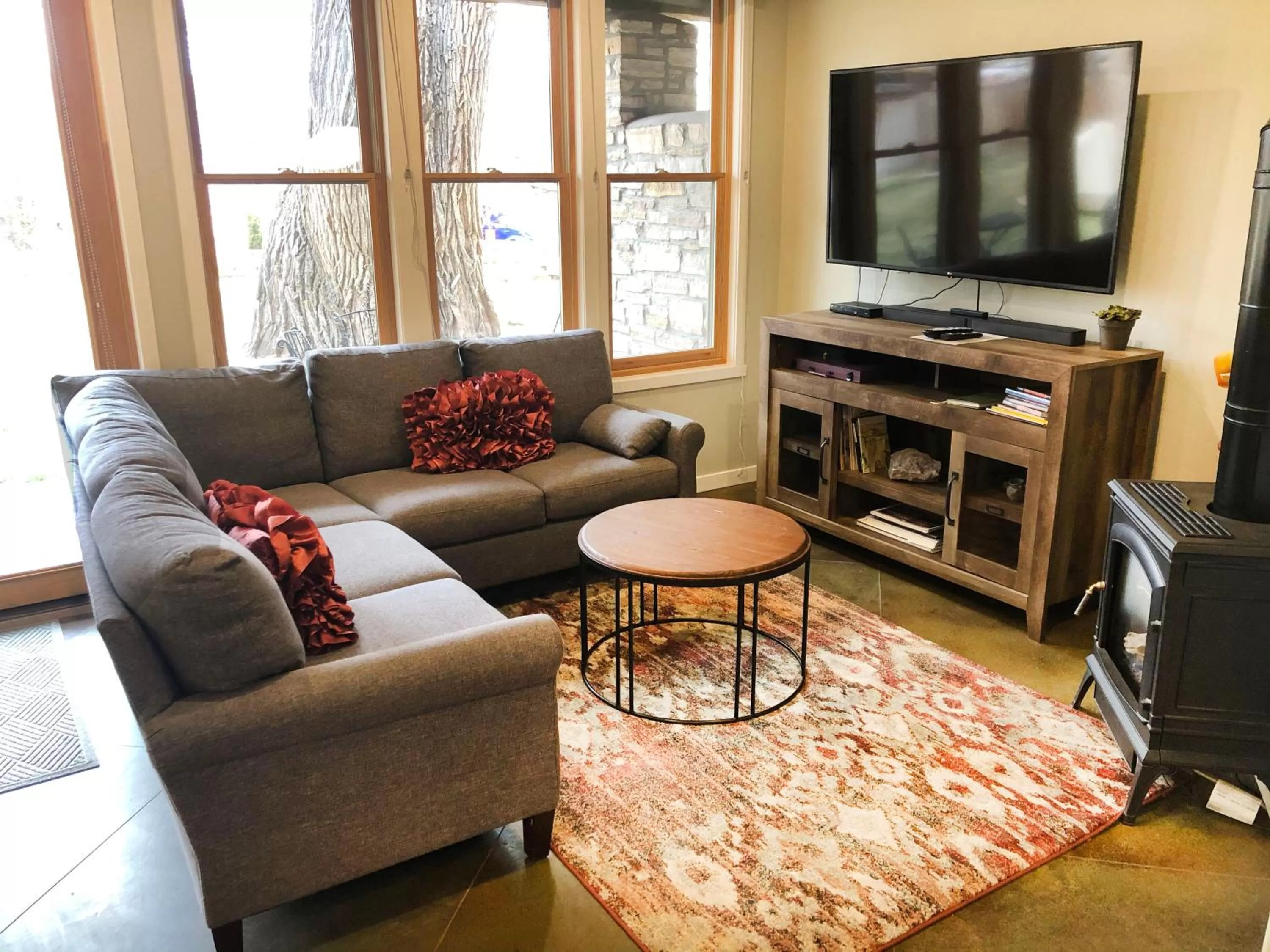 Seating Area in Moab Springs Ranch
