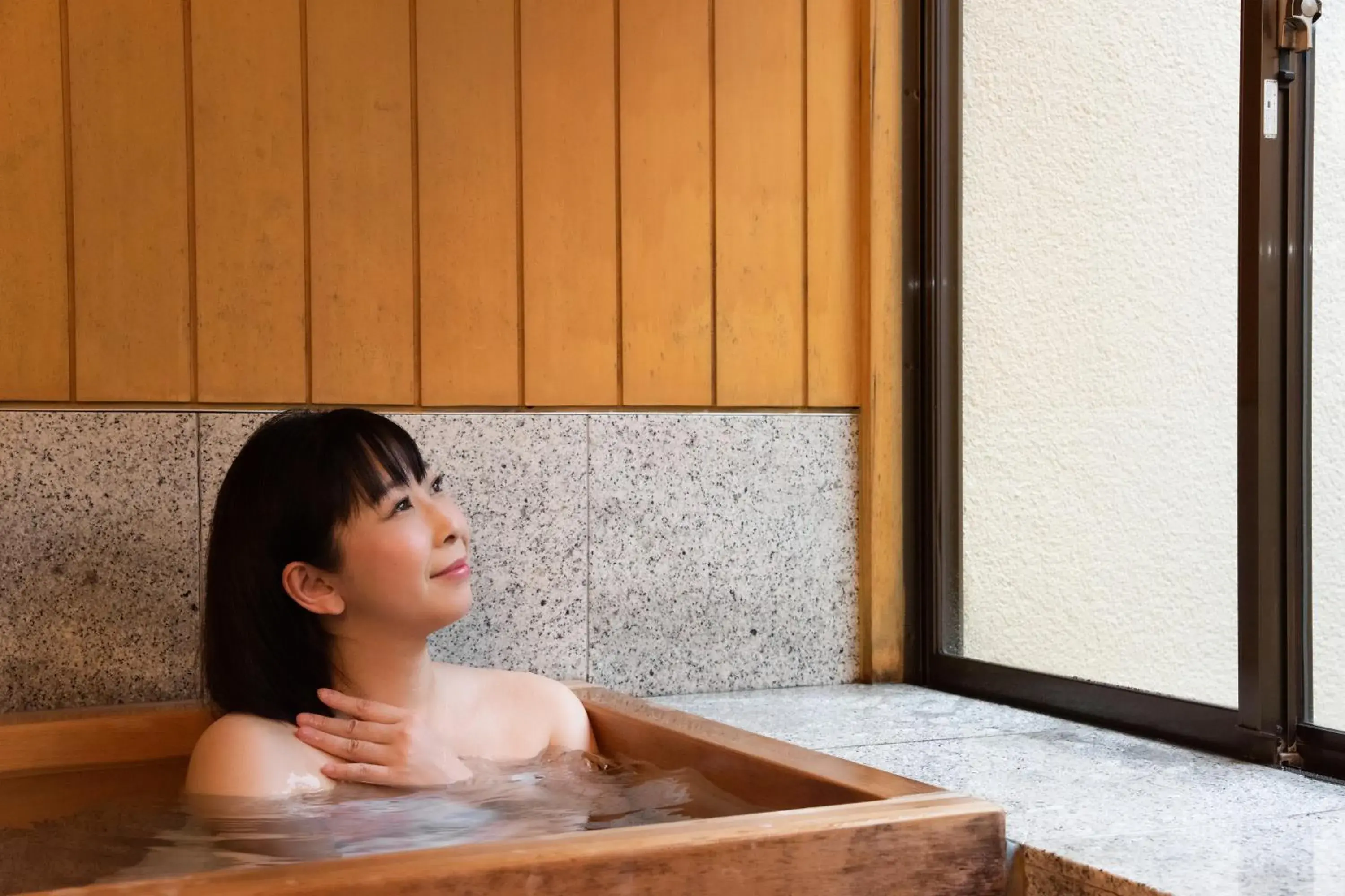 Bathroom in Hotel Hagoromo