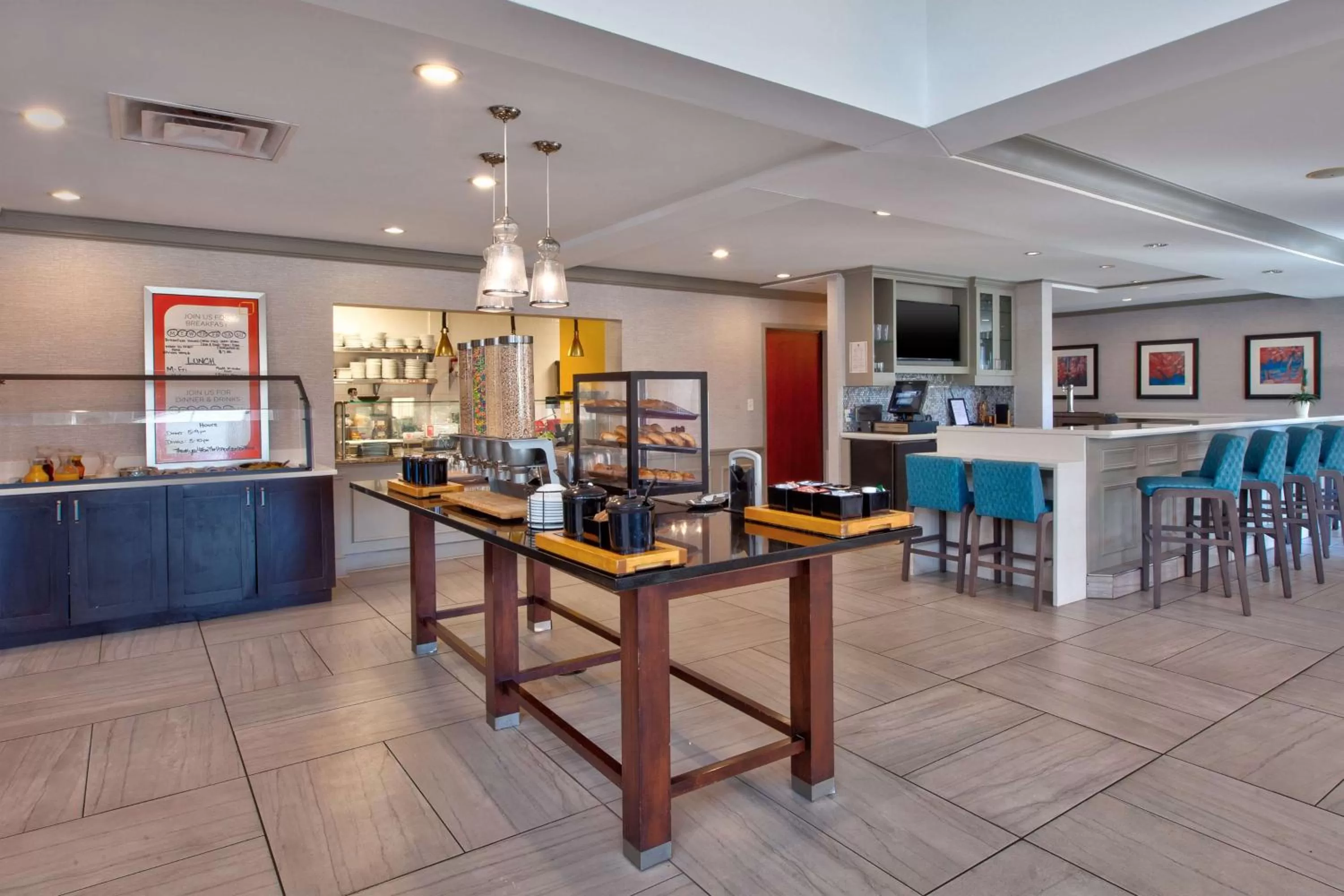 Breakfast in Hilton Garden Inn Dayton/ Beavercreek