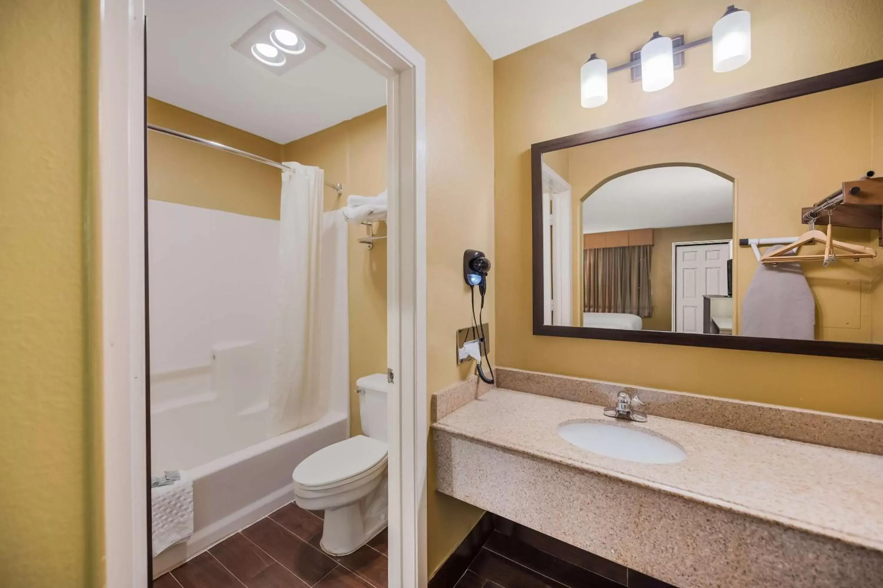 Bathroom in SureStay Hotel by Best Western Mt Pleasant