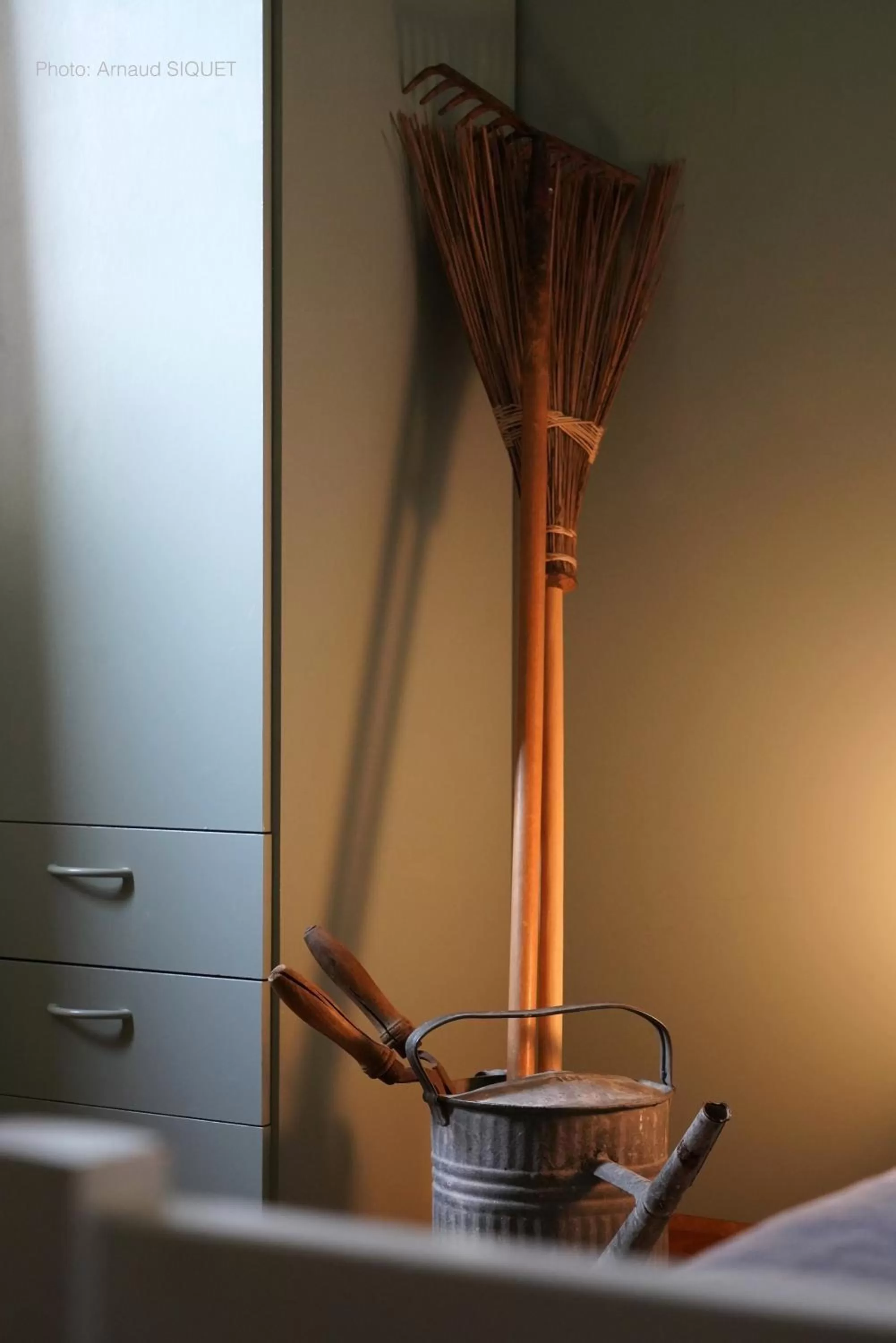 Decorative detail in ferme st martin