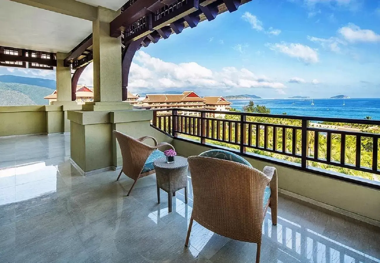 Balcony/Terrace in The Ritz-Carlton Sanya, Yalong Bay