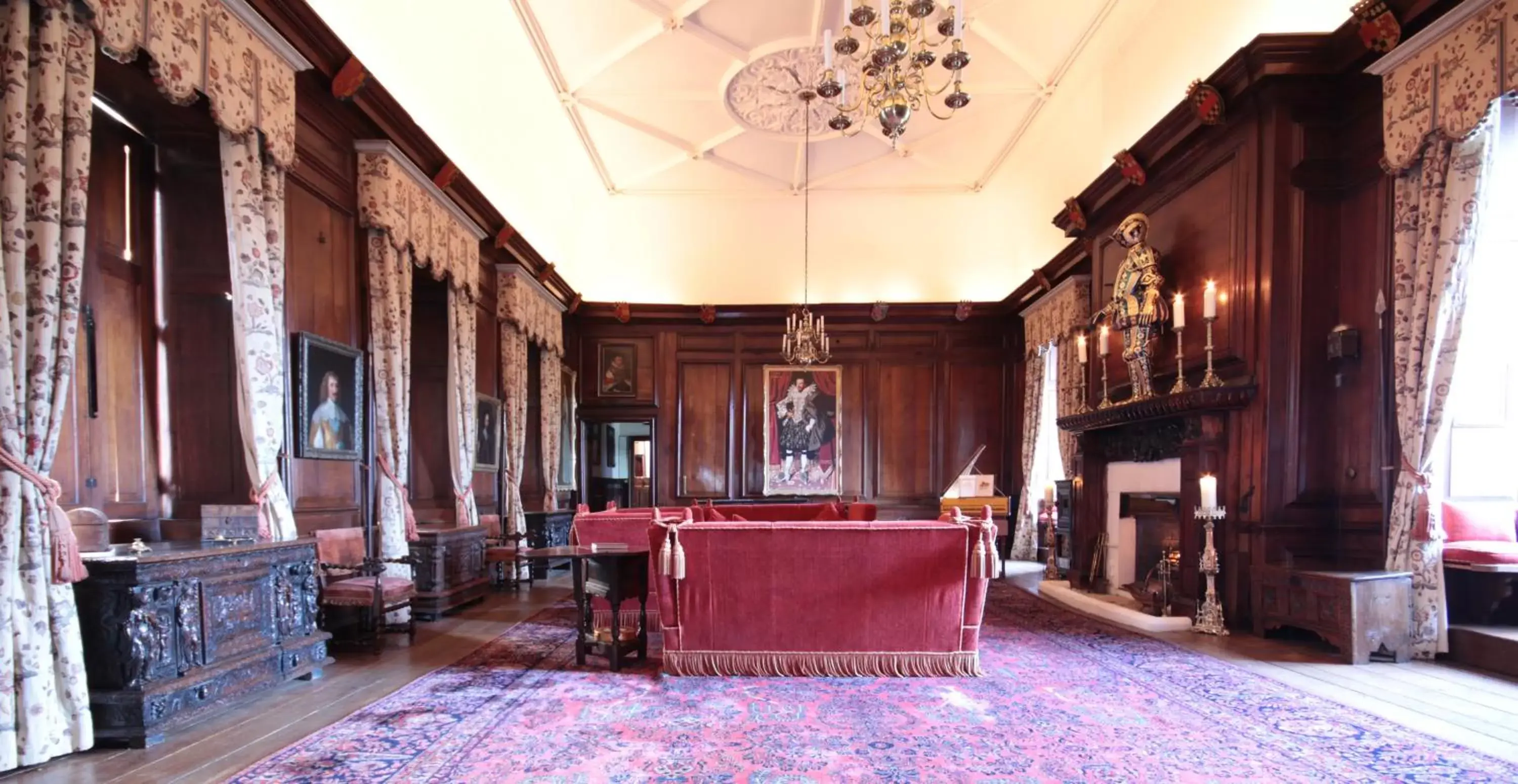 Living room in Appleby Castle