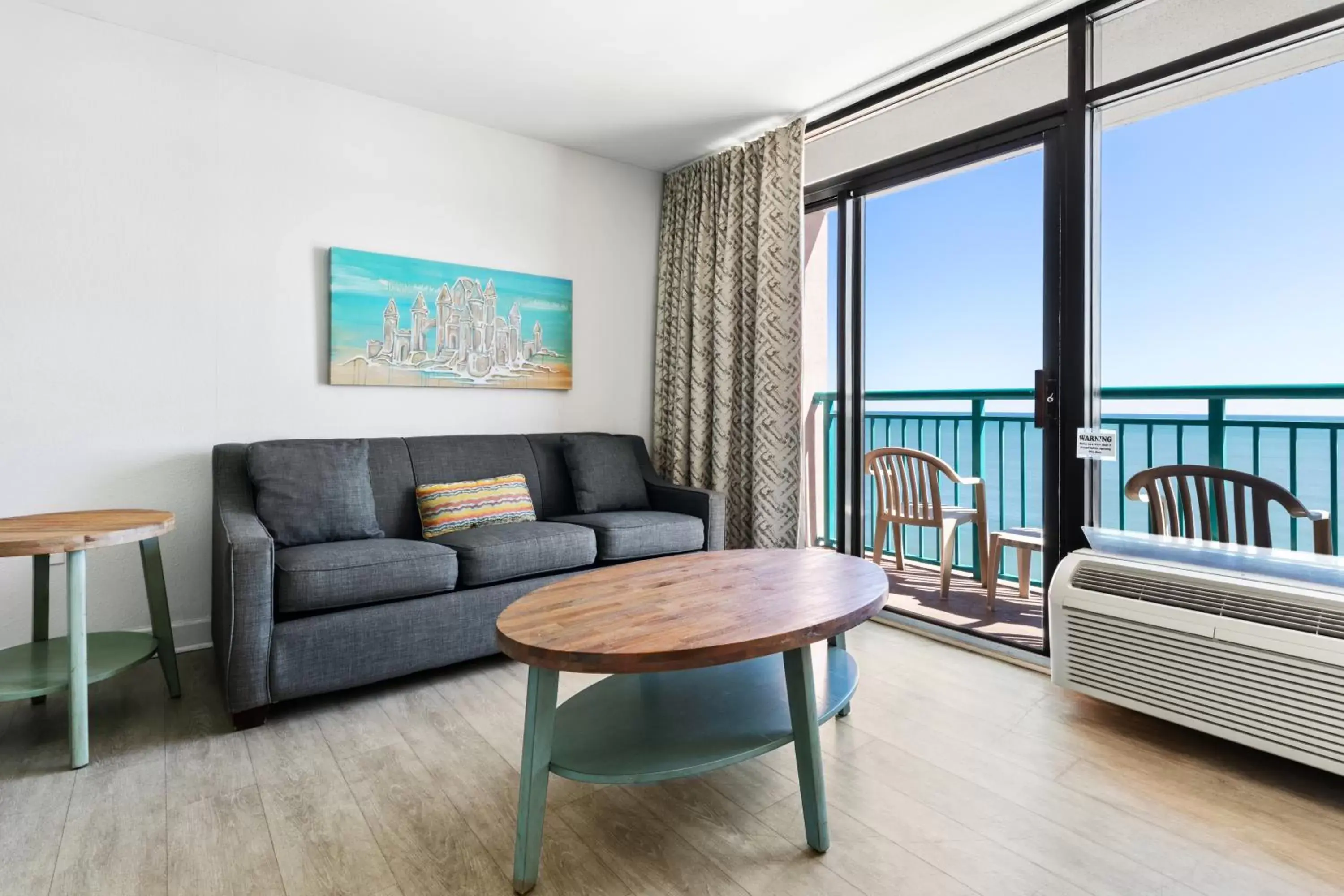 Living room, Seating Area in Sandcastle Oceanfront Resort South Beach