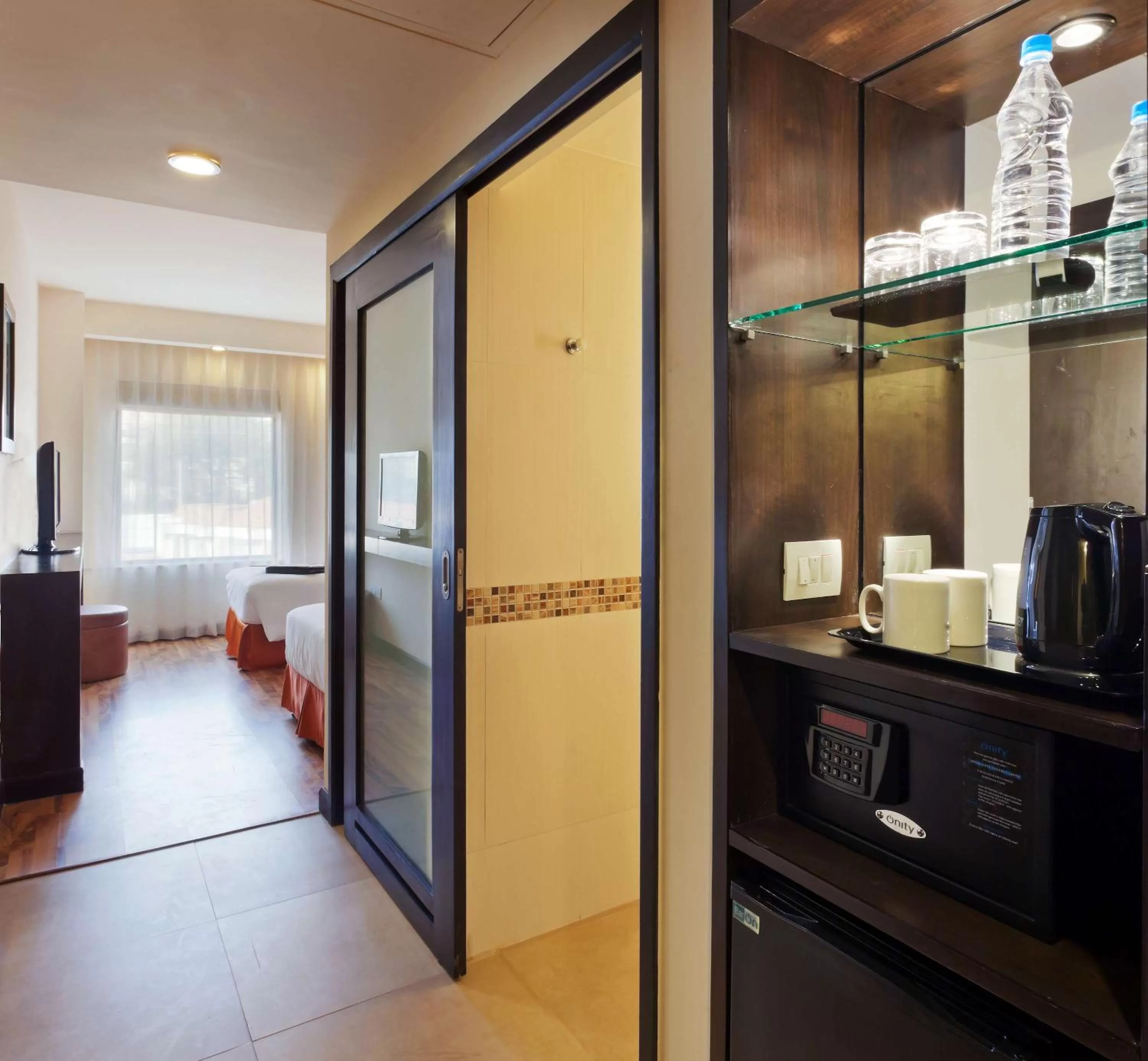 Kitchen or kitchenette in Hampton by Hilton Vadodara-Alkapuri