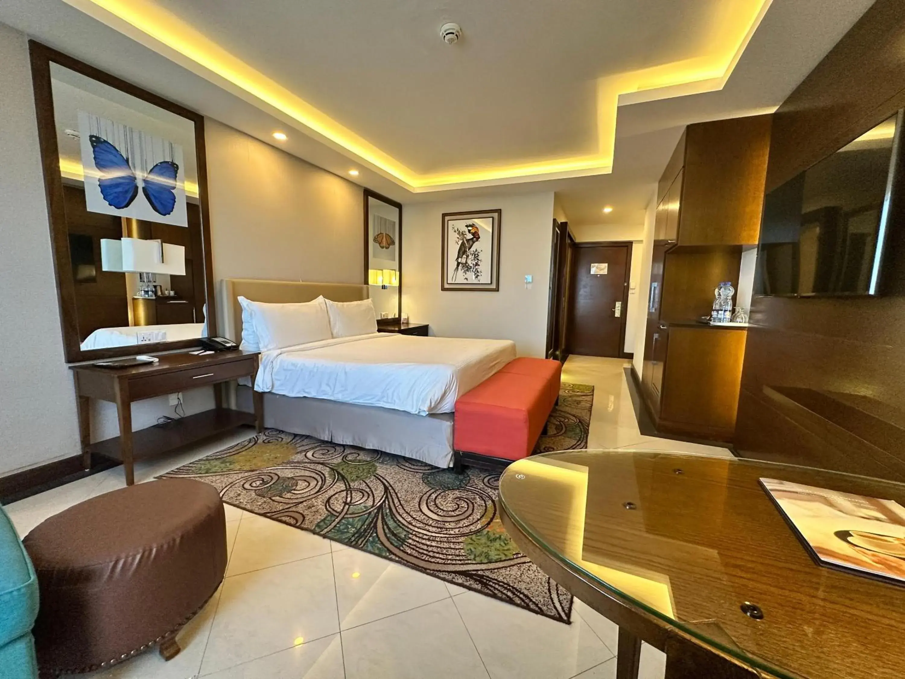Bed in Pearl Continental Hotel, Bhurban