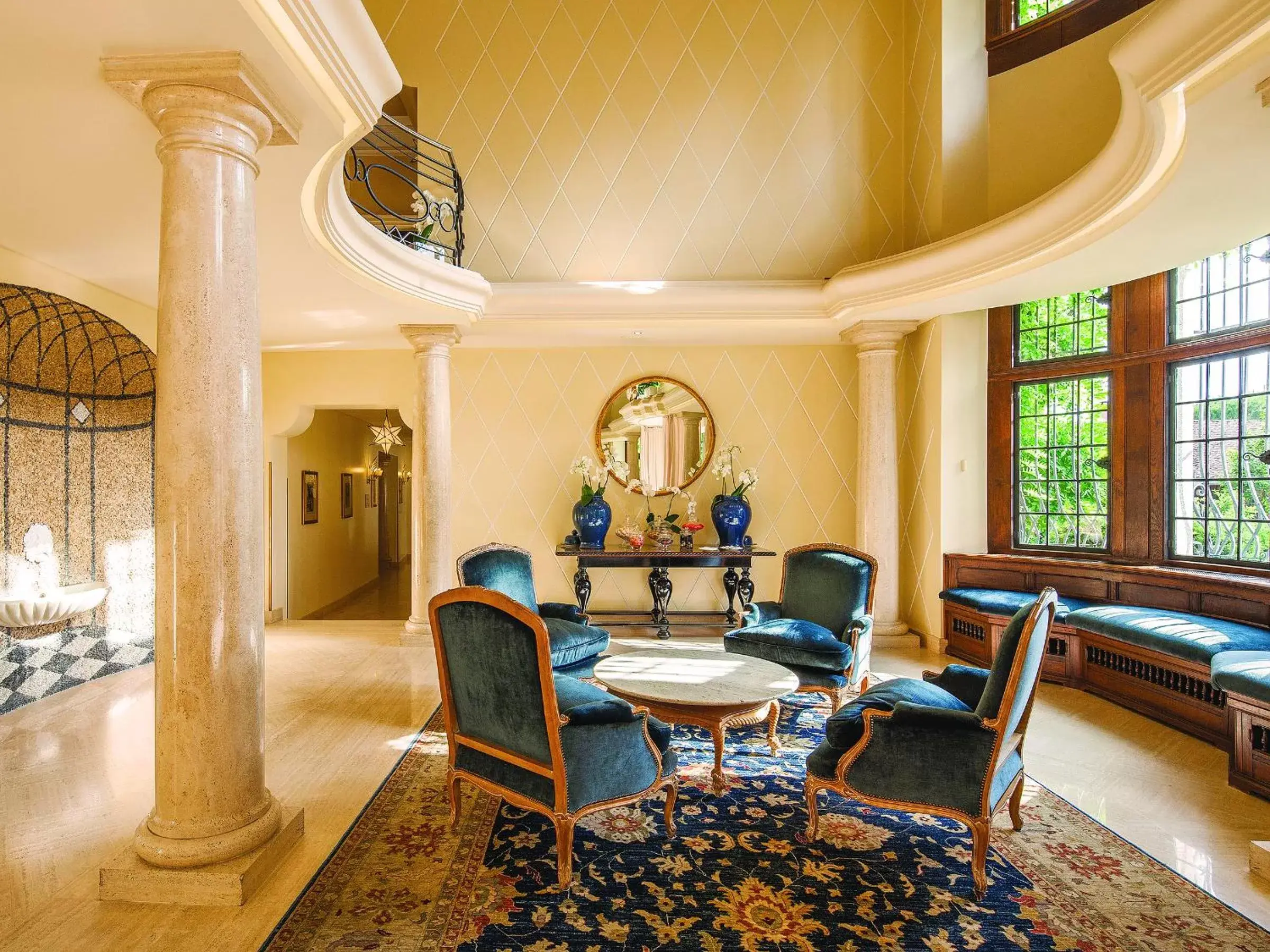 Lobby or reception, Seating Area in Villa Principe Leopoldo - Ticino Hotels Group