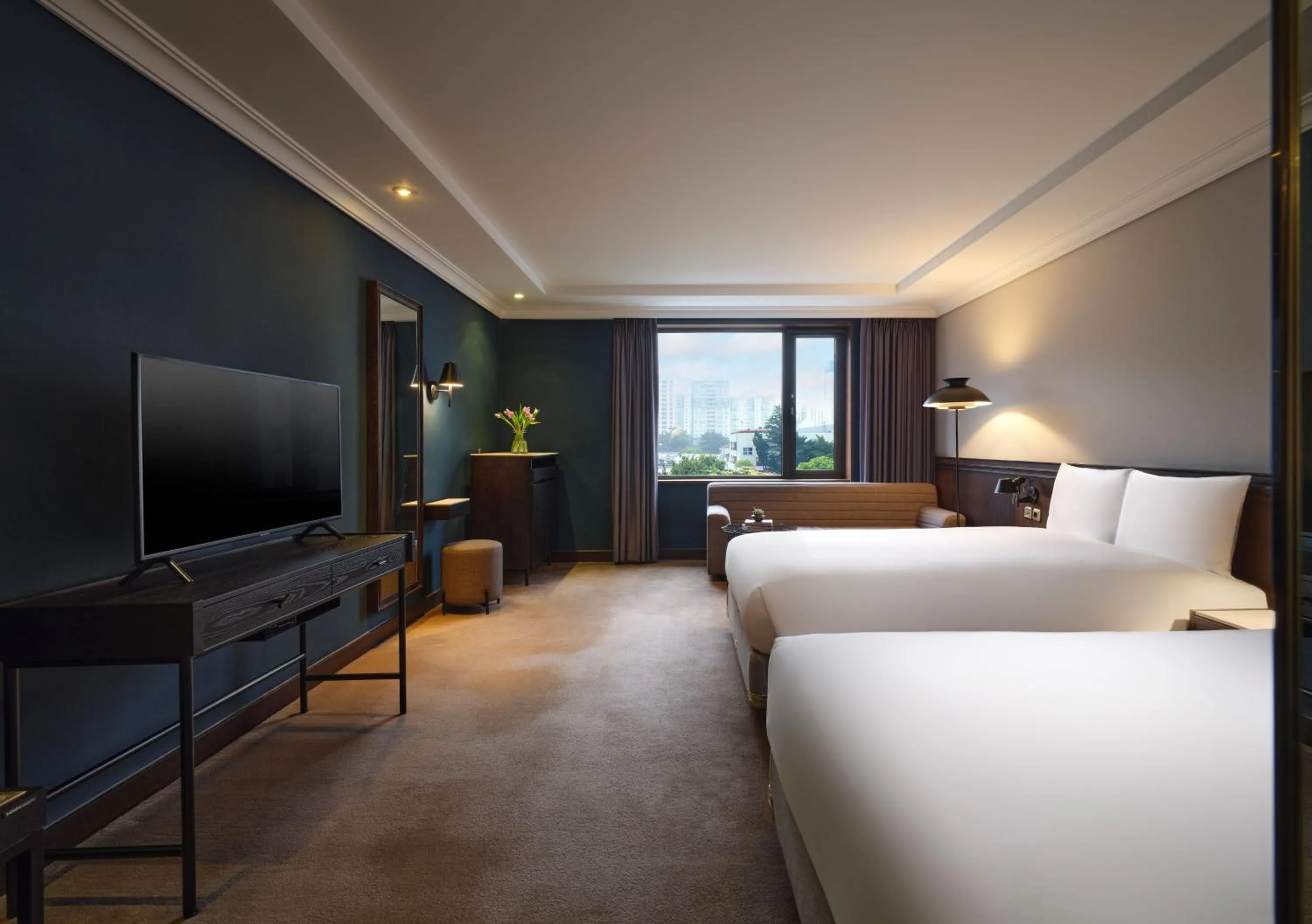 Bedroom, Bed in Maison Glad Jeju