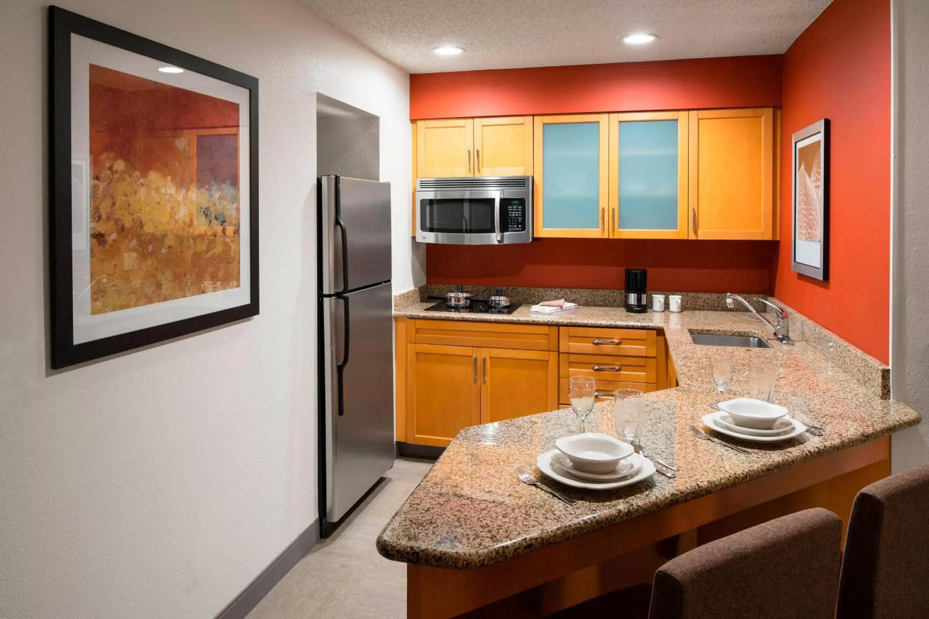 Kitchen or kitchenette, Kitchen/Kitchenette in Residence Inn San Ramon