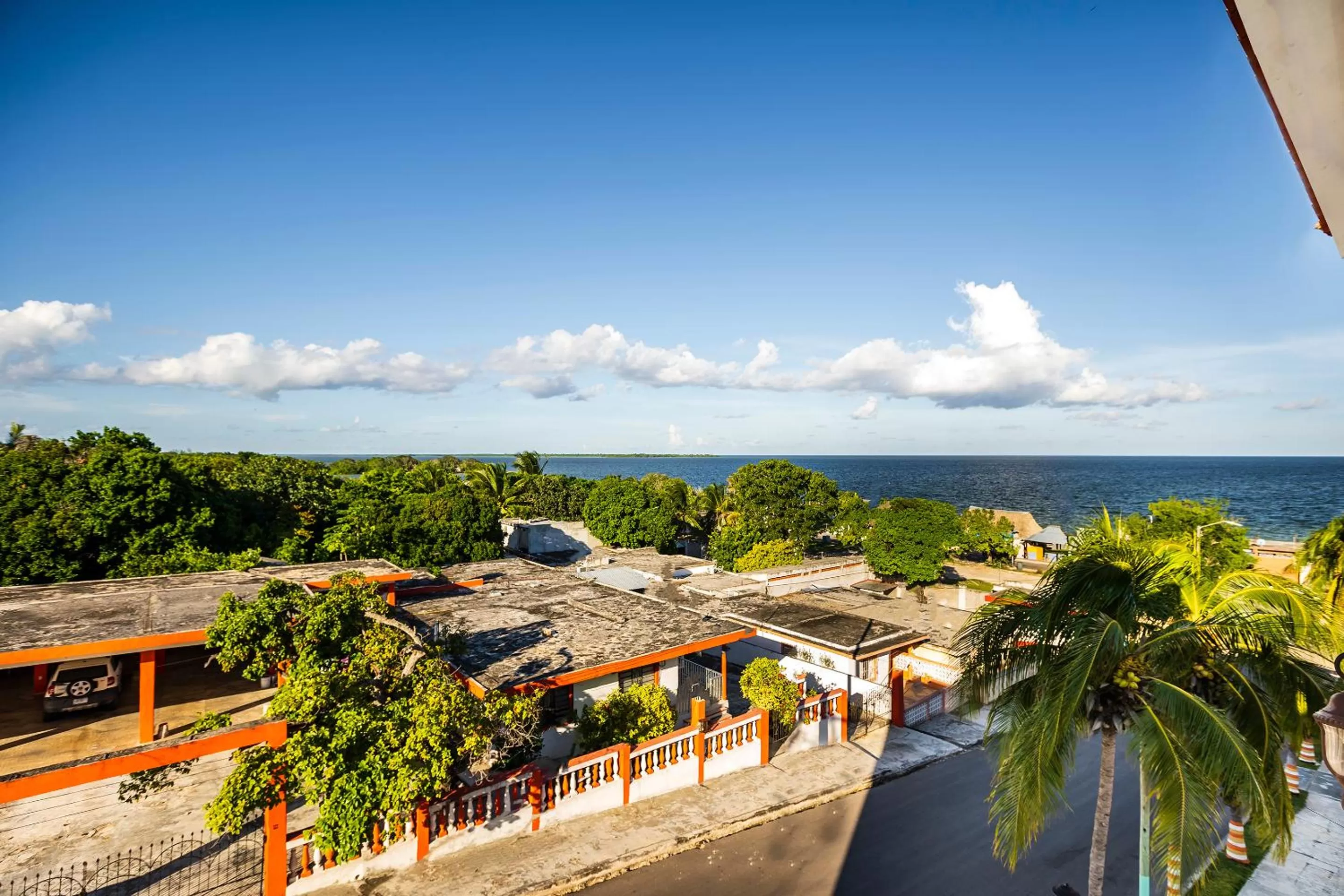 View (from property/room) in Capital O Oxtankah,chetumal bay