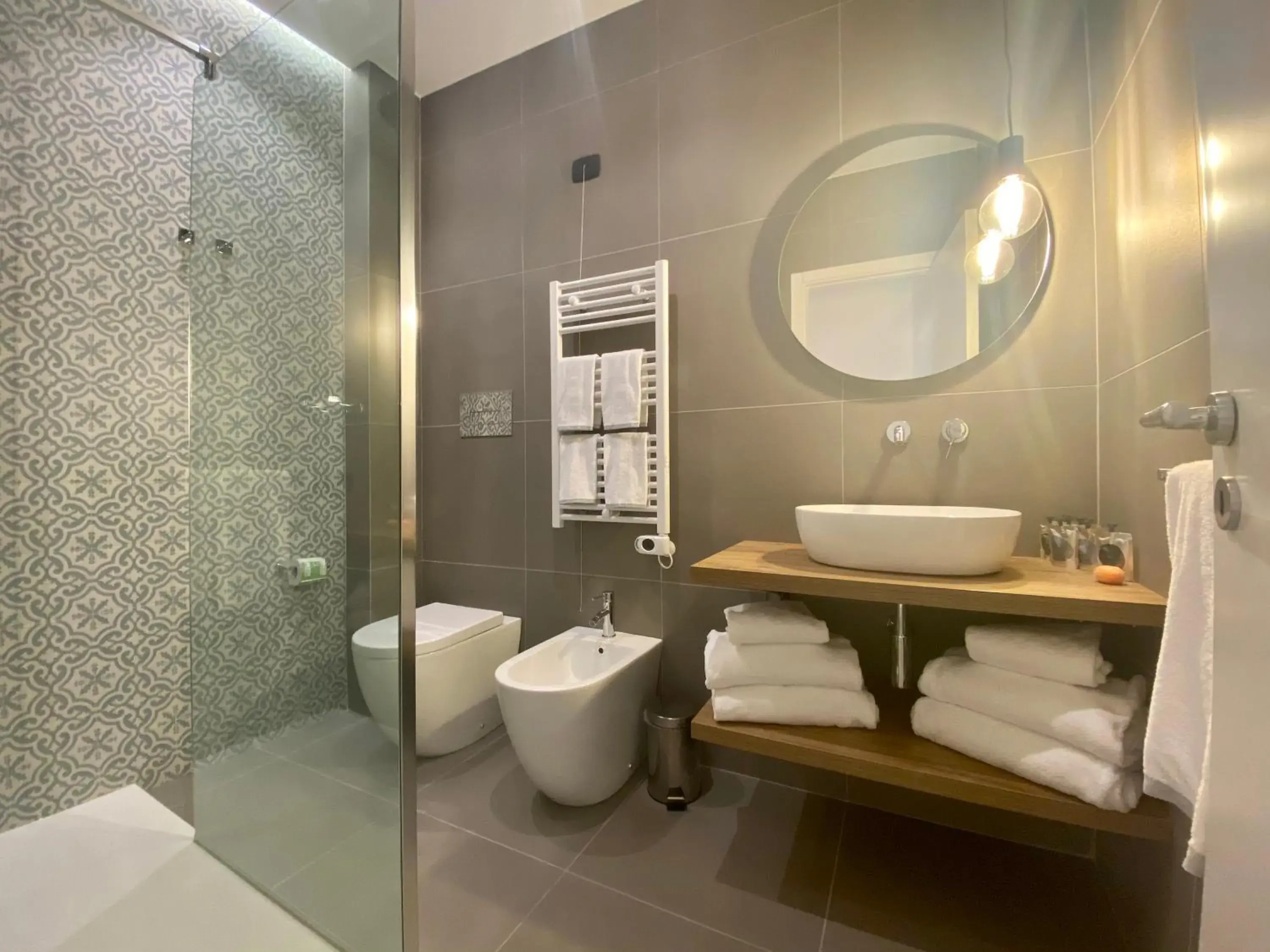 Bathroom in Badia Nuova Residence