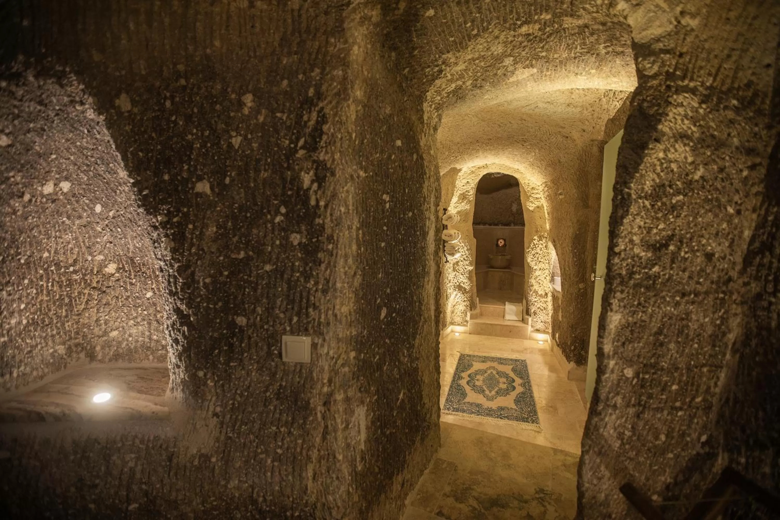 Bathroom in Şah Saray Cave Suites Halal Hotel